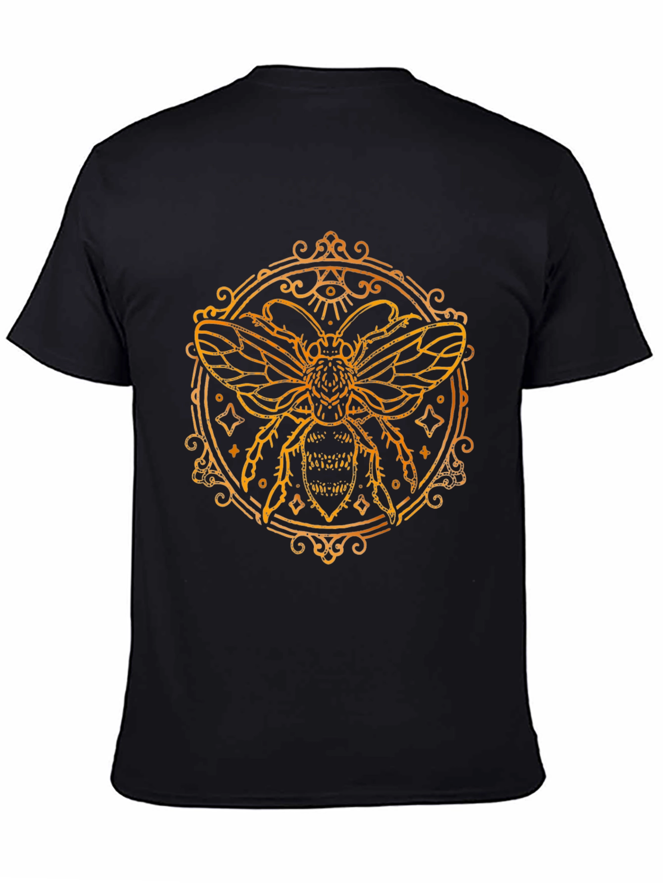 Black Bee Graphic Tee - Black T-Shirt view 4