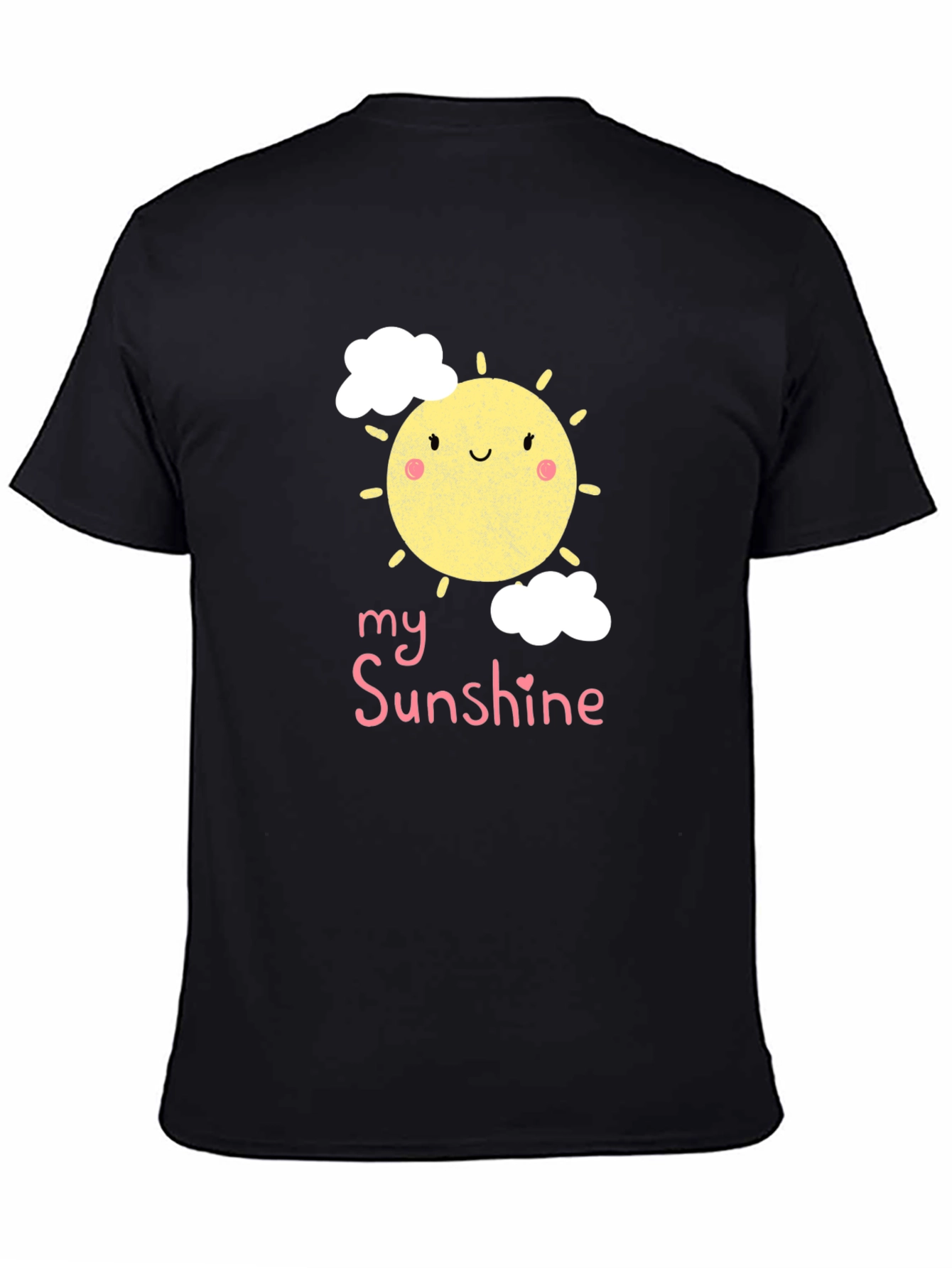 Black My Sunshine Graphic Tee - Men's Black T-Shirt view 4