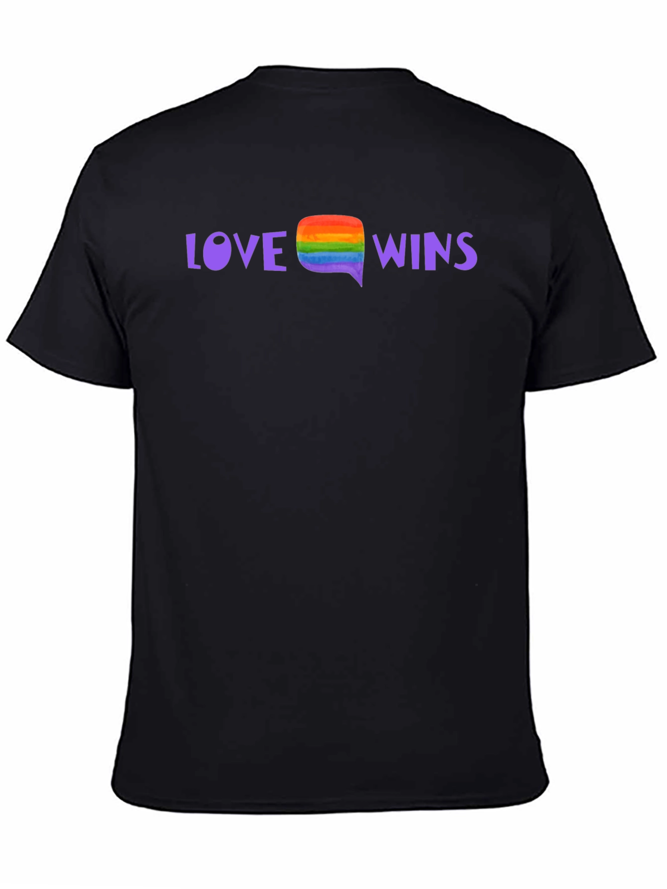 Black Love Wins Pride T-Shirt view 4