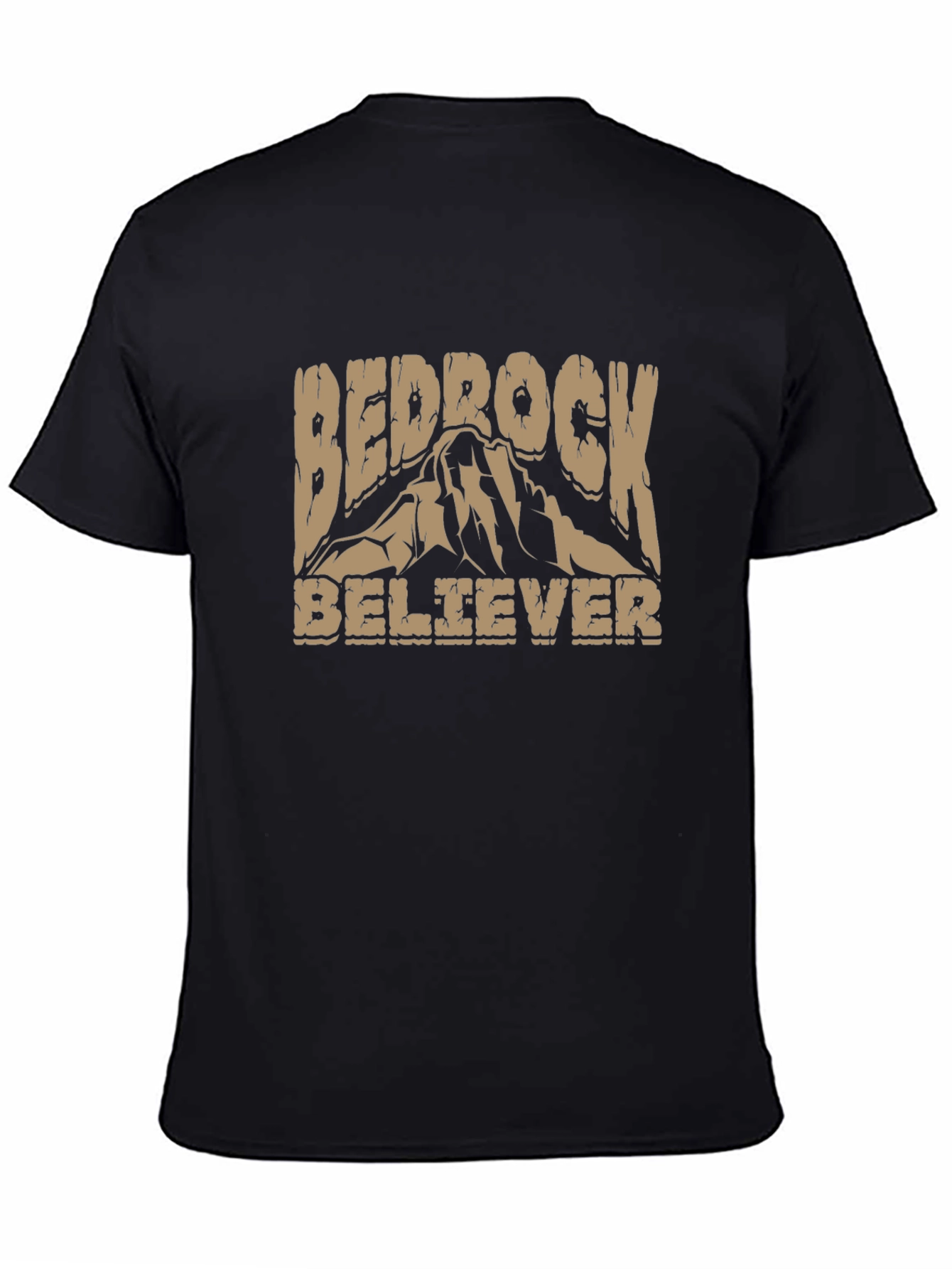 Black Bedrock Believer Graphic Tee - Adventure Ready! view 4