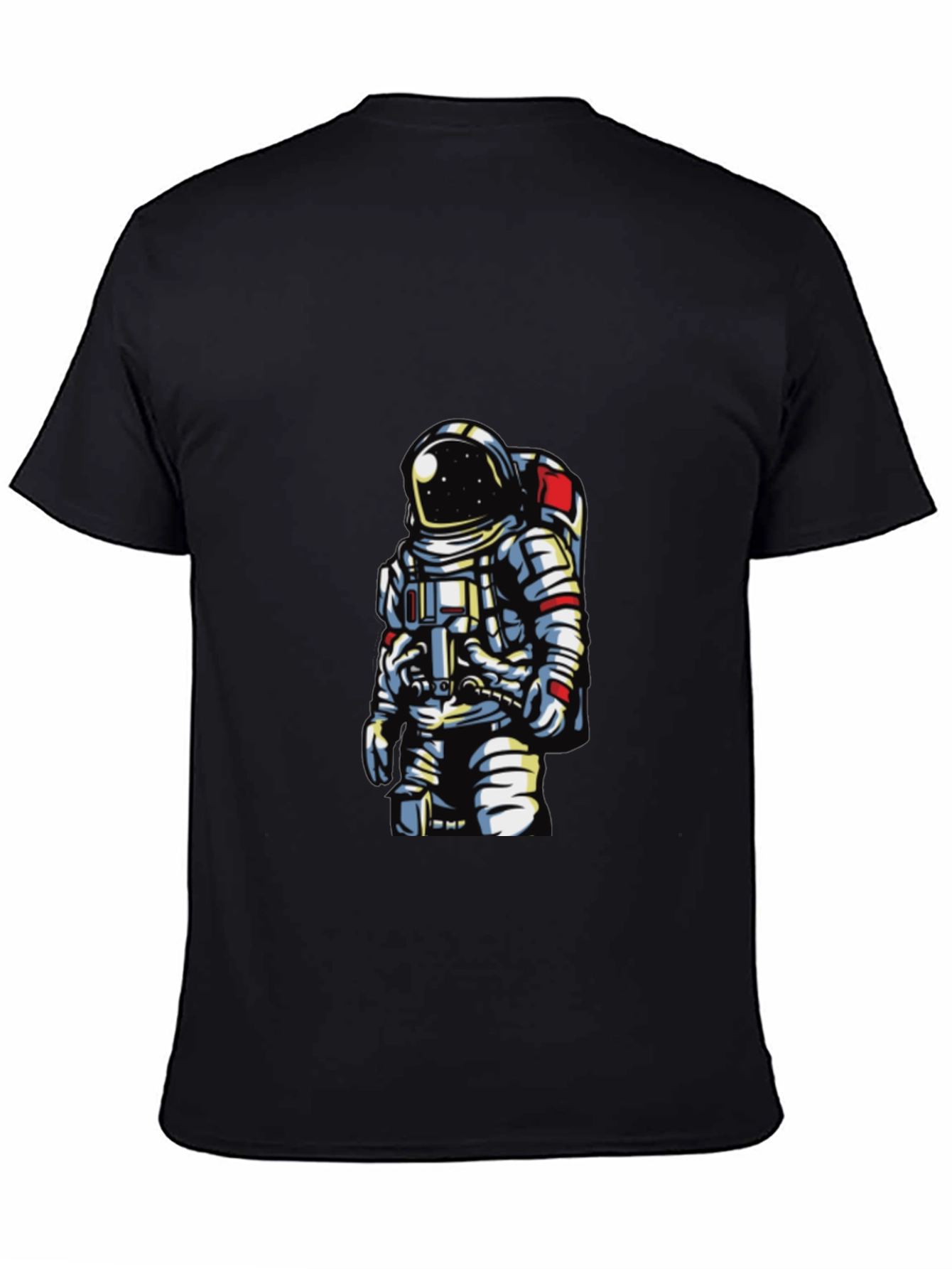 Black Astronaut Graphic Tee - Explore in Style view 4