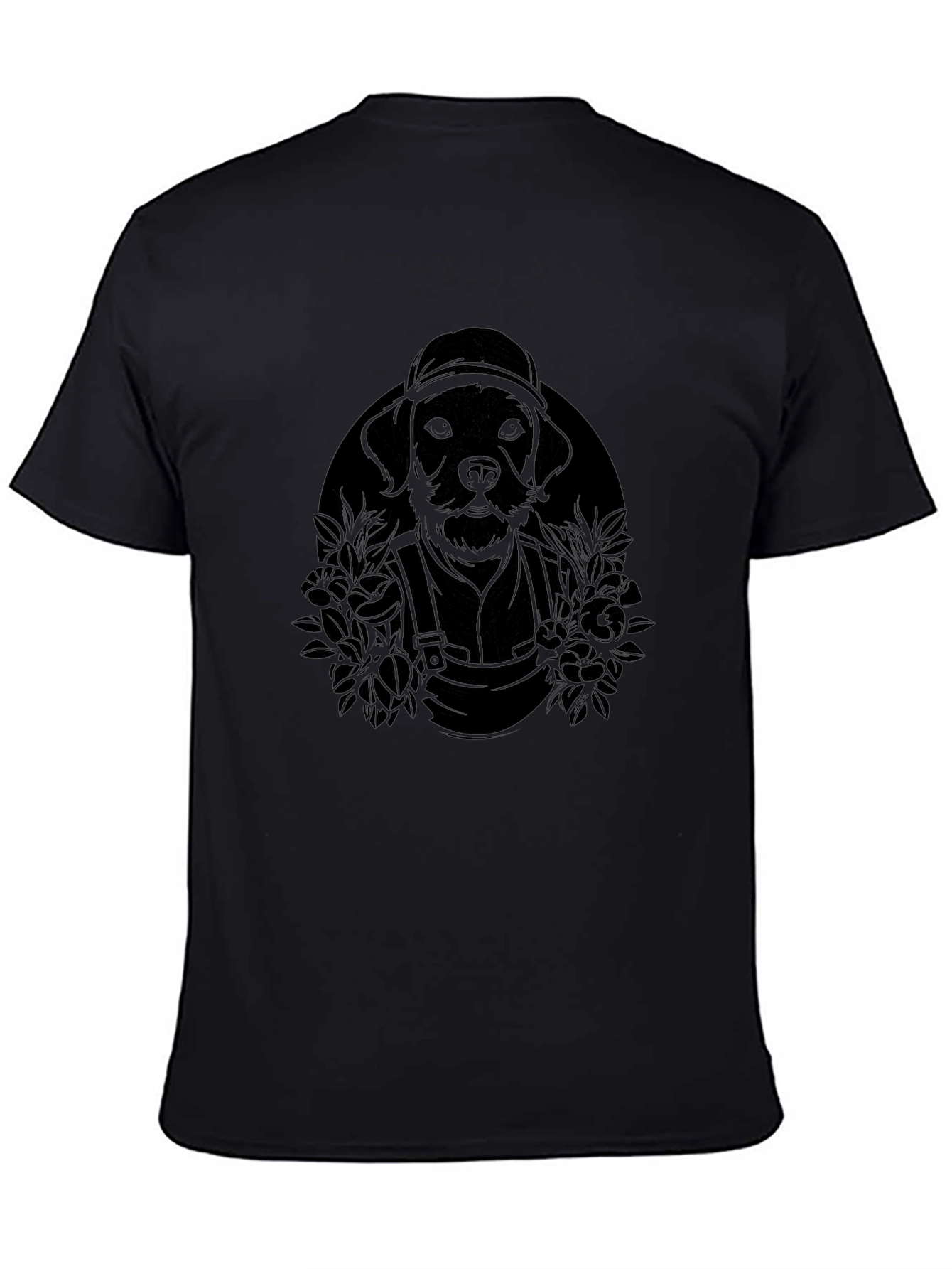 Black Dog Gardener Graphic T-Shirt view 4