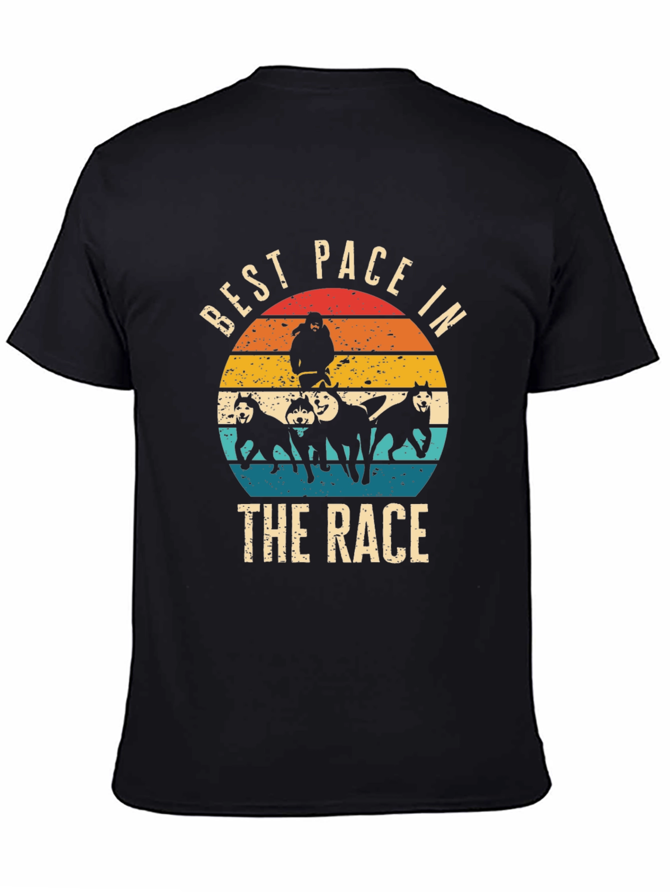 Black Best Pace in the Race Black T-Shirt view 4