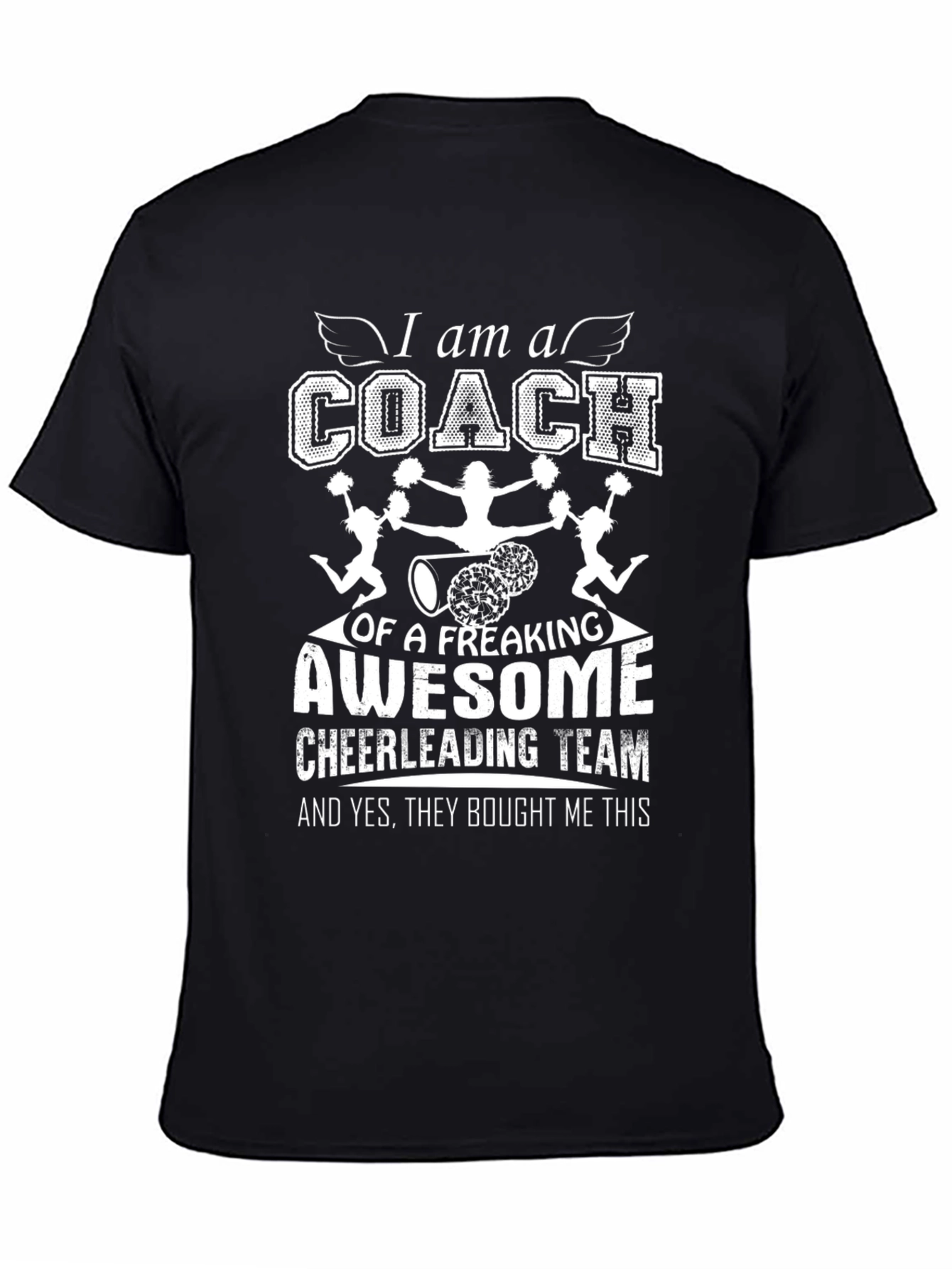 I Am a Coach Cheerleading Team T-Shirt - 4