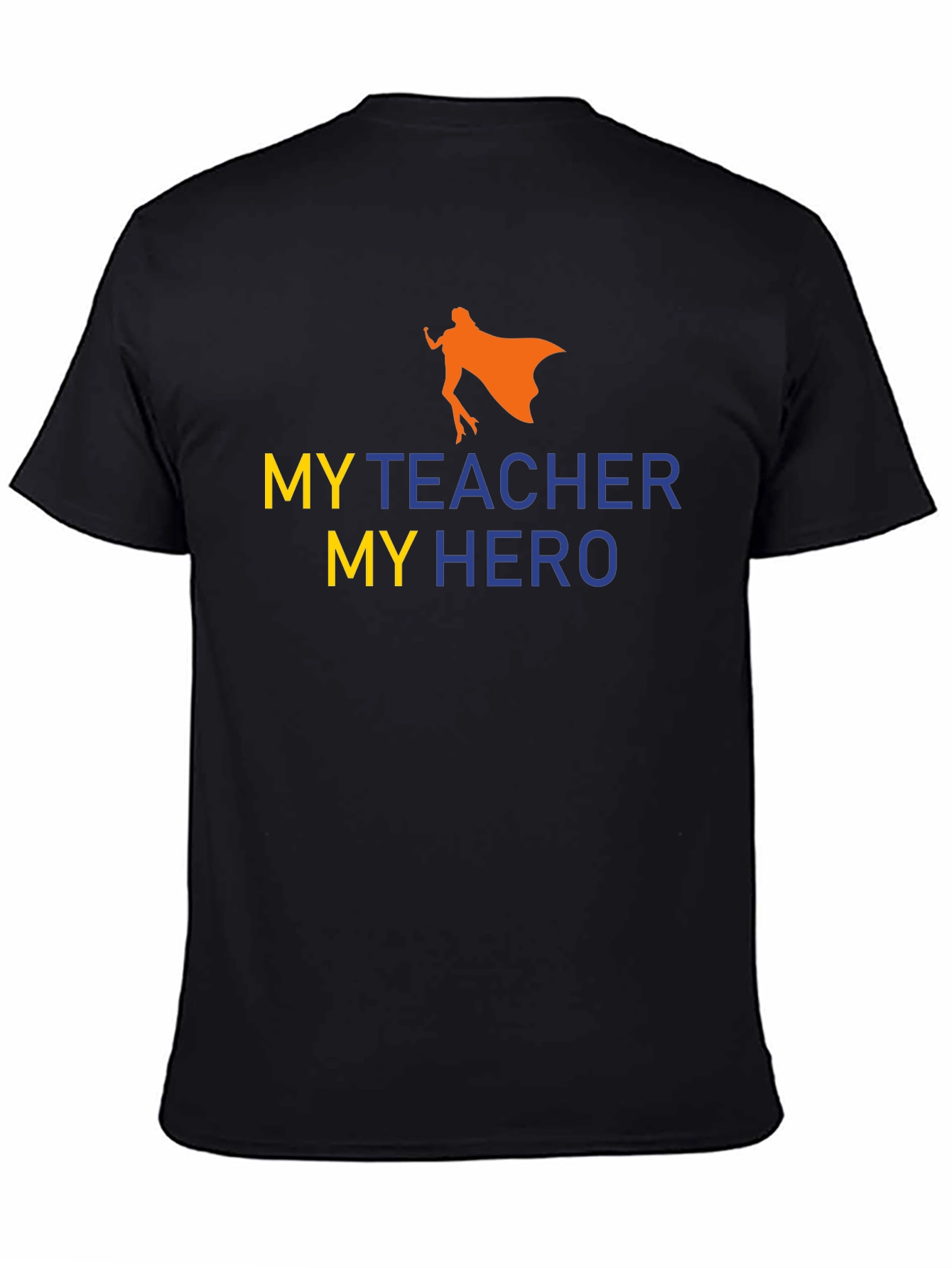 Black My Teacher My Hero Graphic Tee view 4