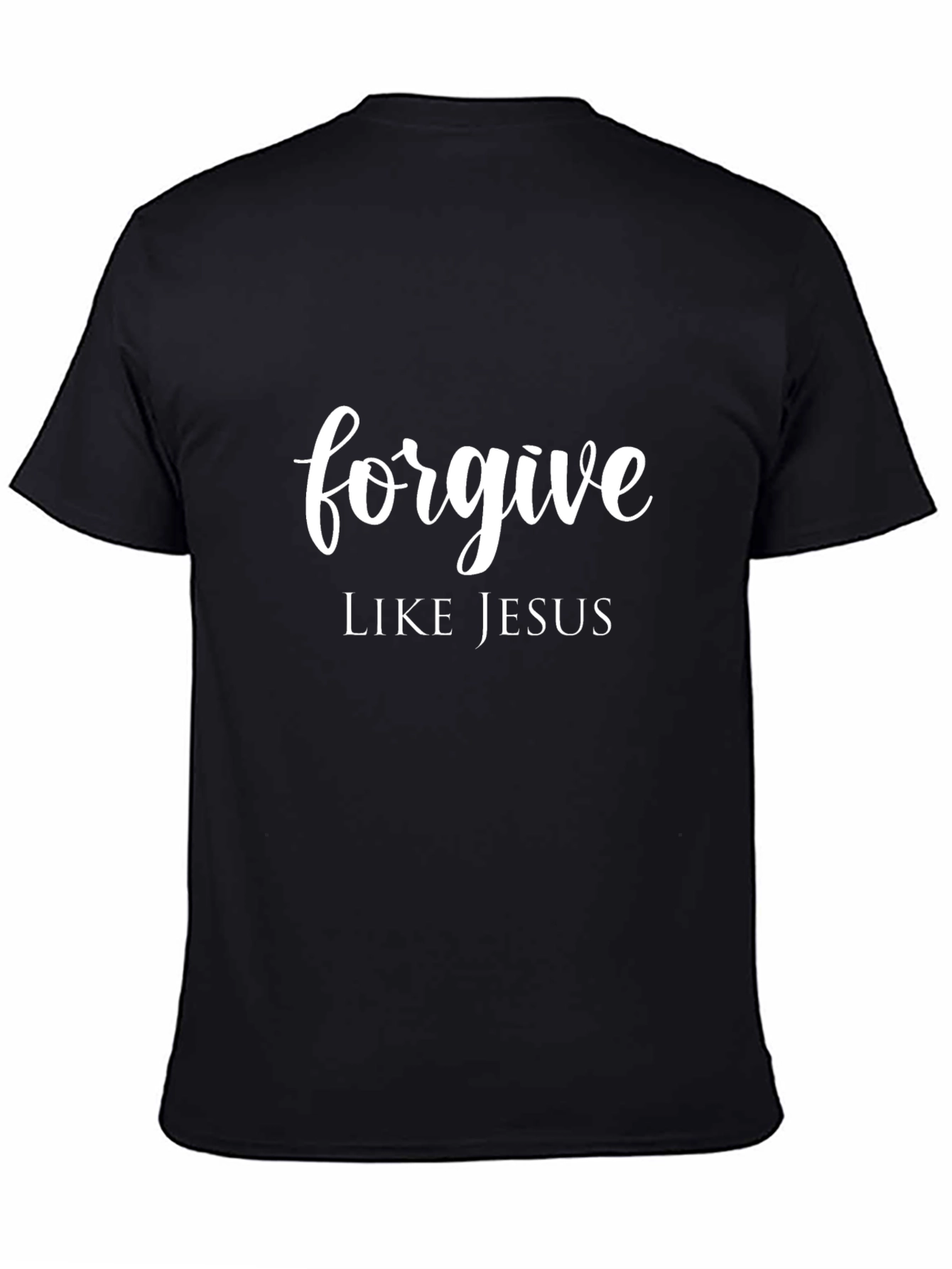 Black Forgive Like Jesus Tee view 4