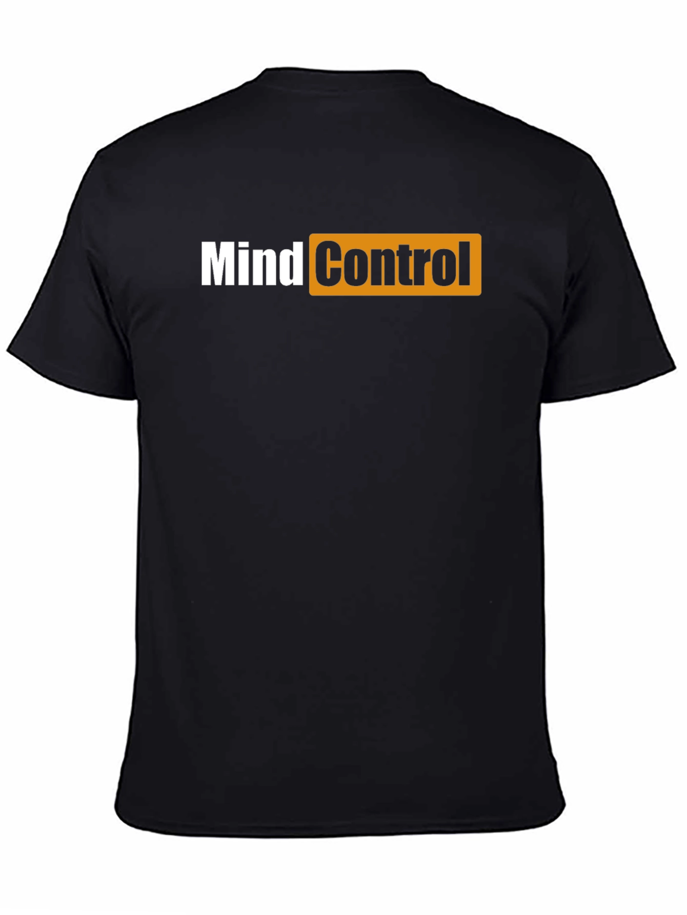 Black Mind Control T-Shirt - Adult Humor Tee view 4
