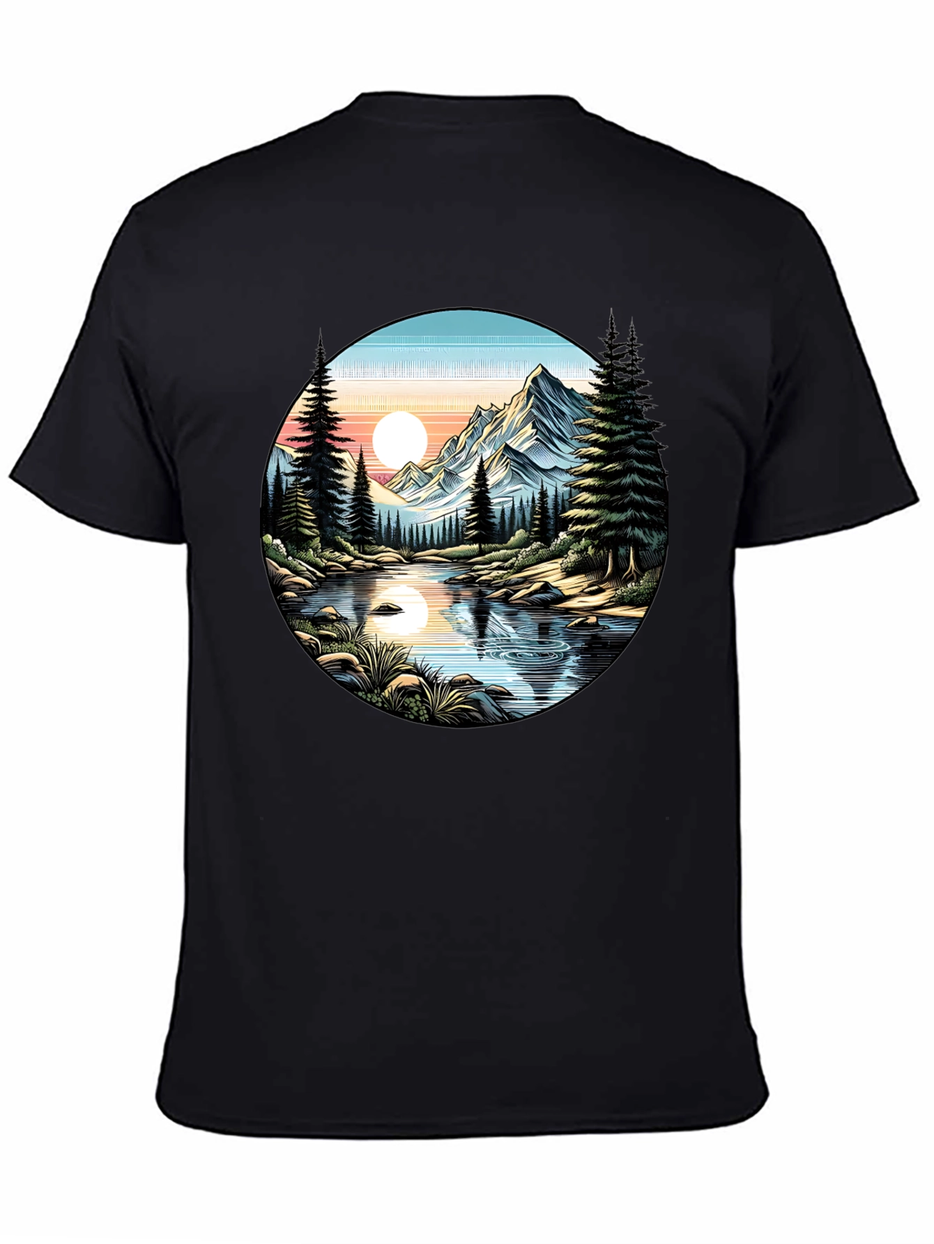 Black Mountain River Graphic Tee view 4