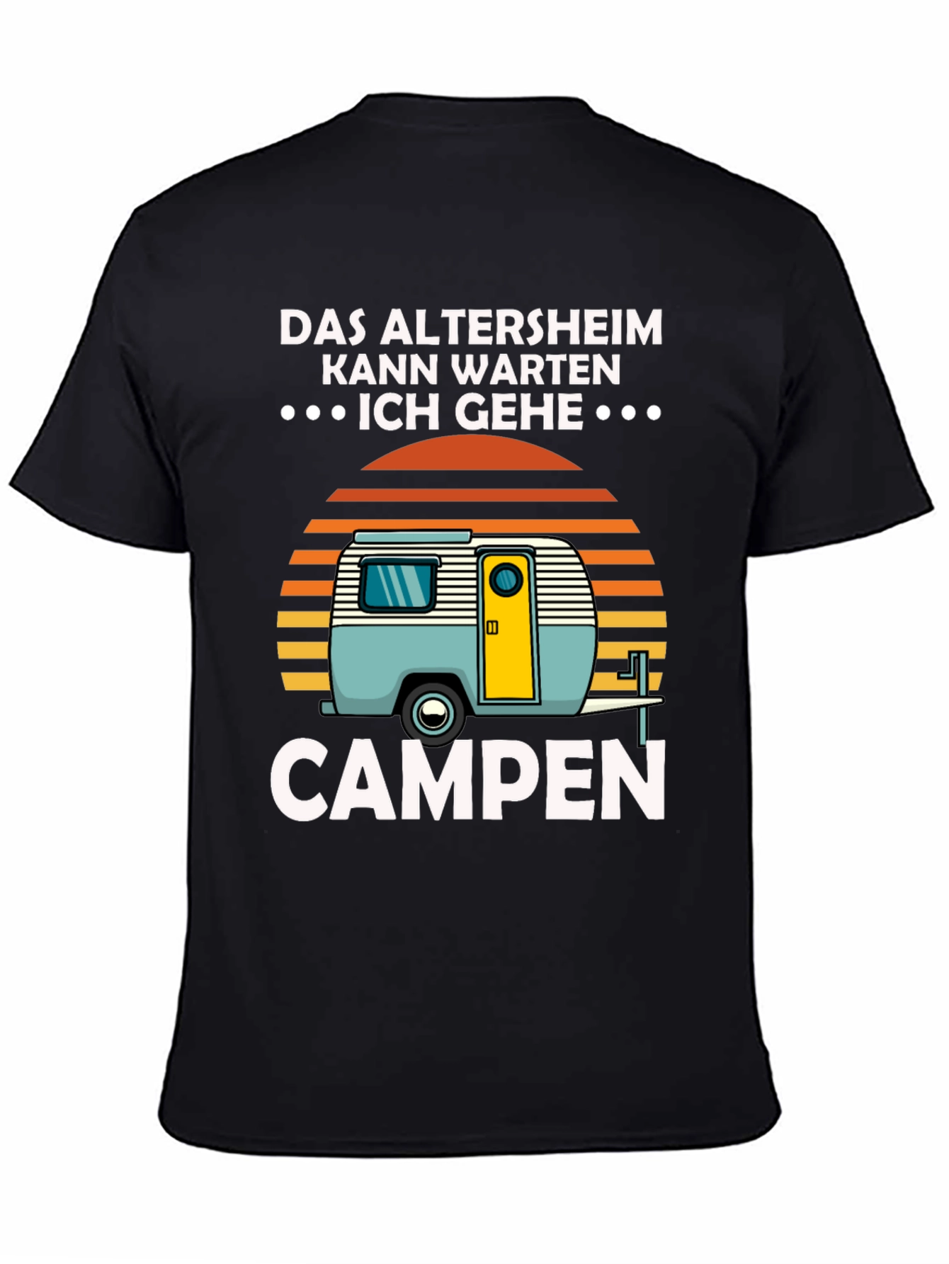 Camping T-Shirt - Retirement Plan Tee - 4