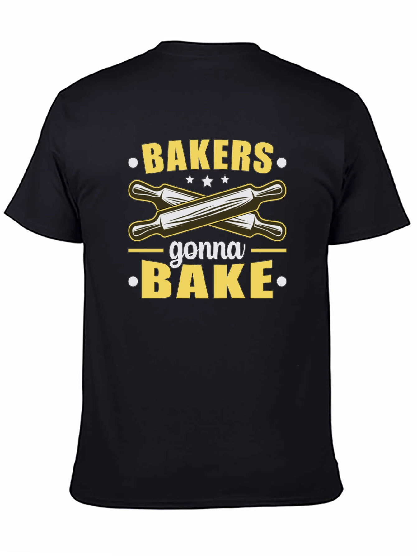Black Bakers Gonna Bake T-Shirt - Cooking Design view 4