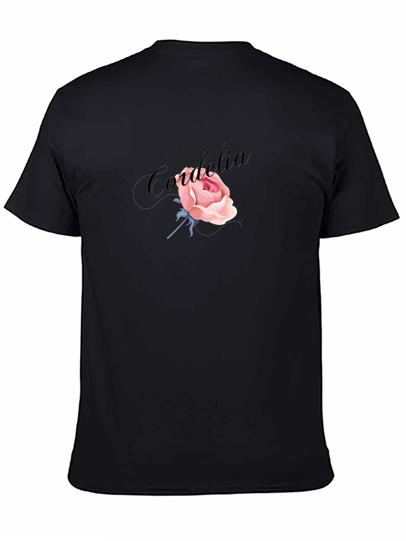 Cordelia Rose Graphic Tee - Black - 4