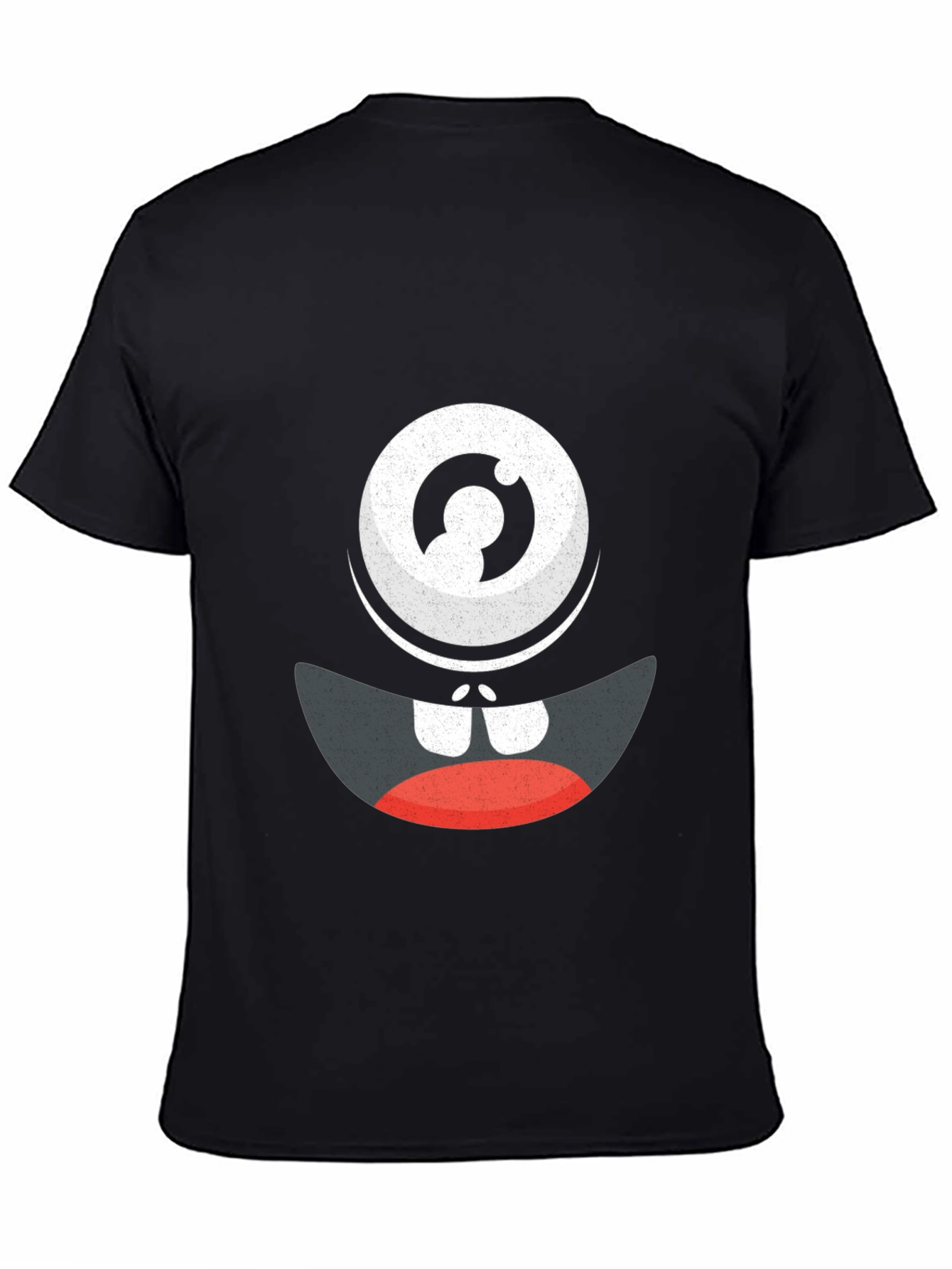Black One-Eyed Monster Graphic Tee view 4