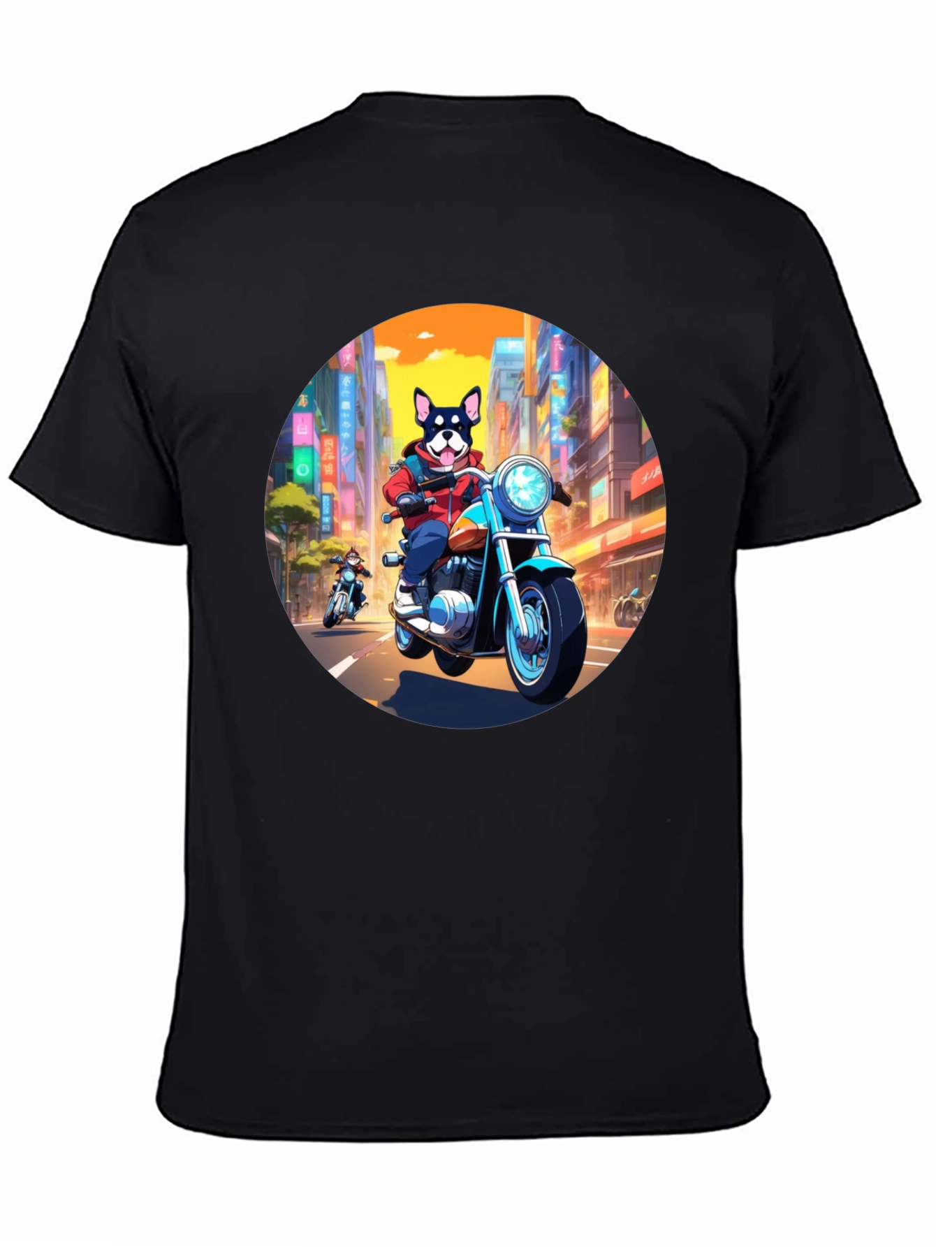 Black Dog Rider T-Shirt view 4