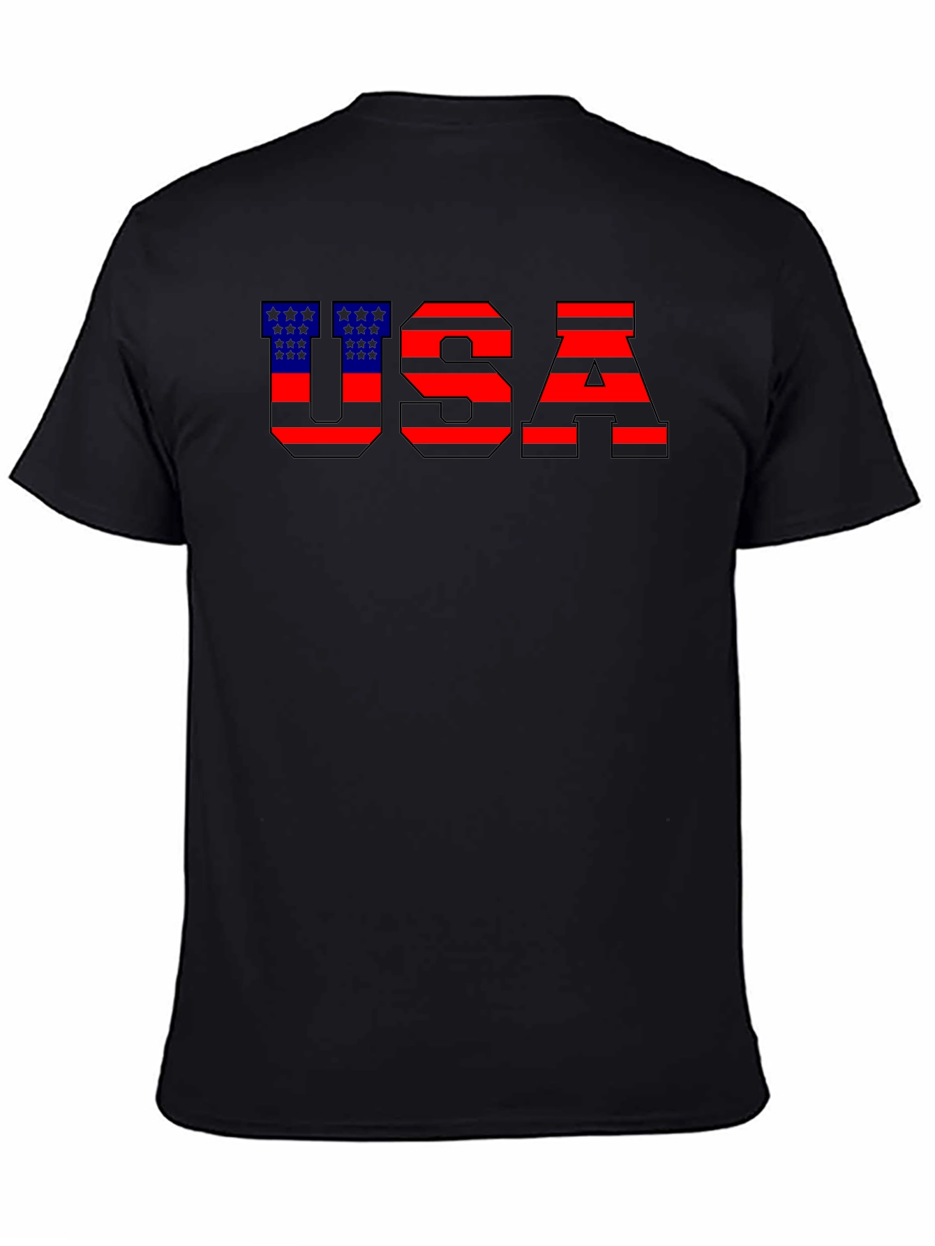 USA Patriotic T-Shirt - Red, White, and Blue - 4