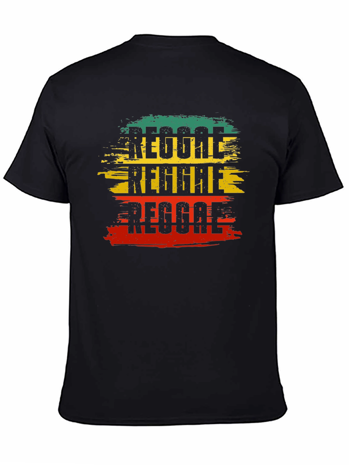 Reggae T-Shirt: Rasta Colors Tee - 4