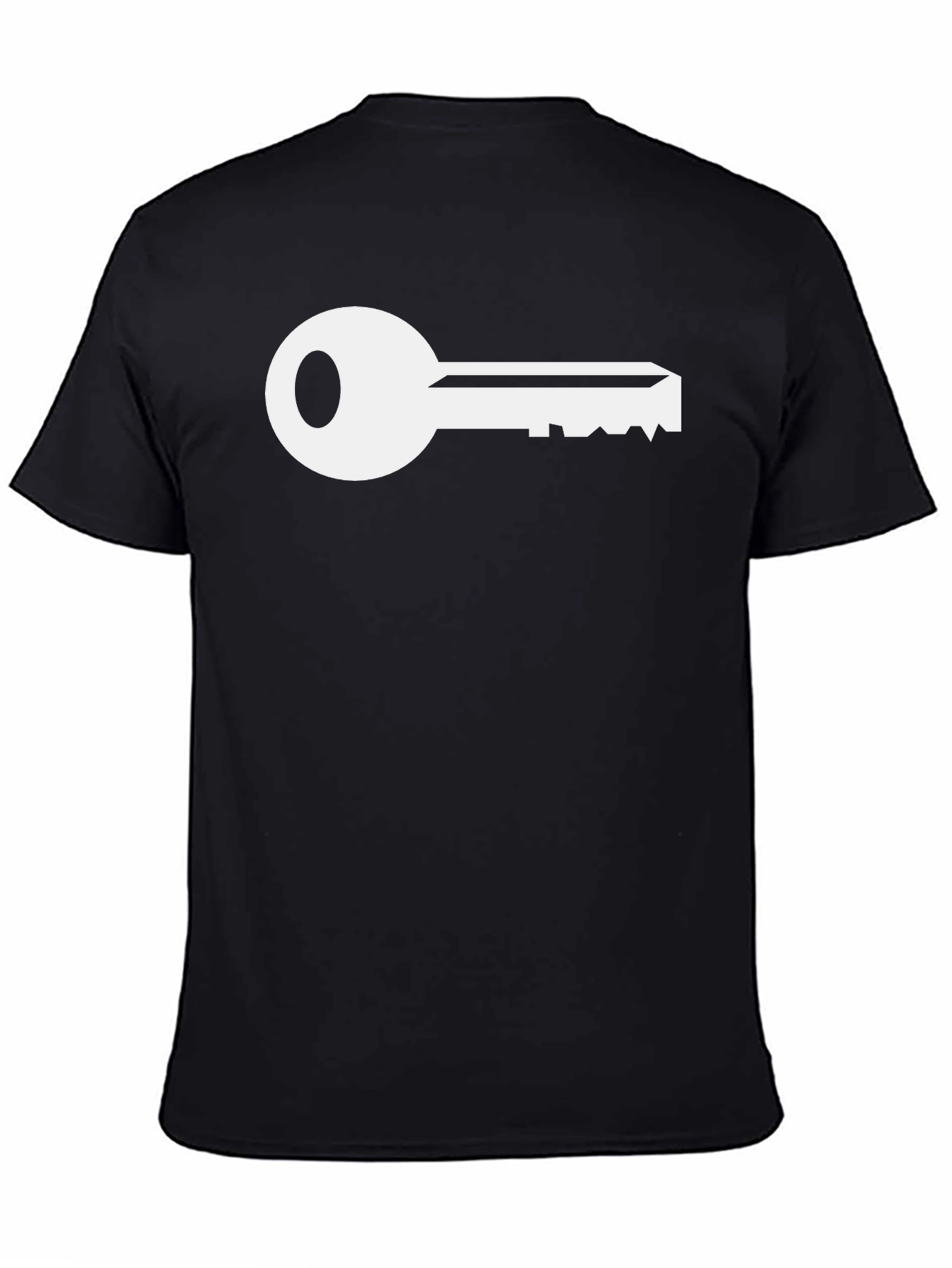 Black Key Graphic T-Shirt - Black view 4