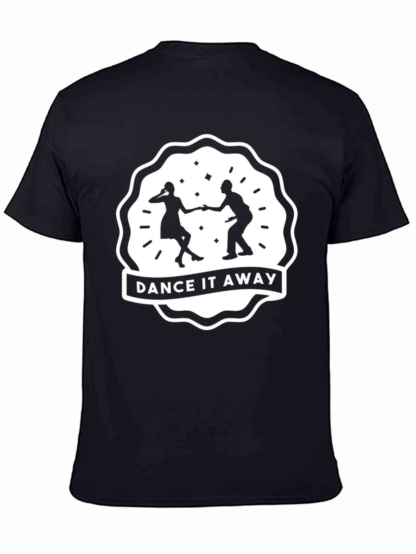 Black Dance It Away Black T-Shirt view 4
