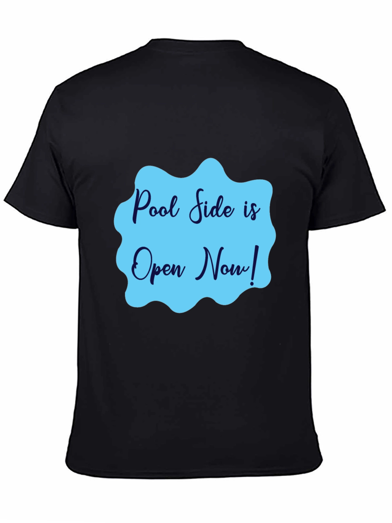 Black Pool Side is Open Now! Graphic Tee view 4
