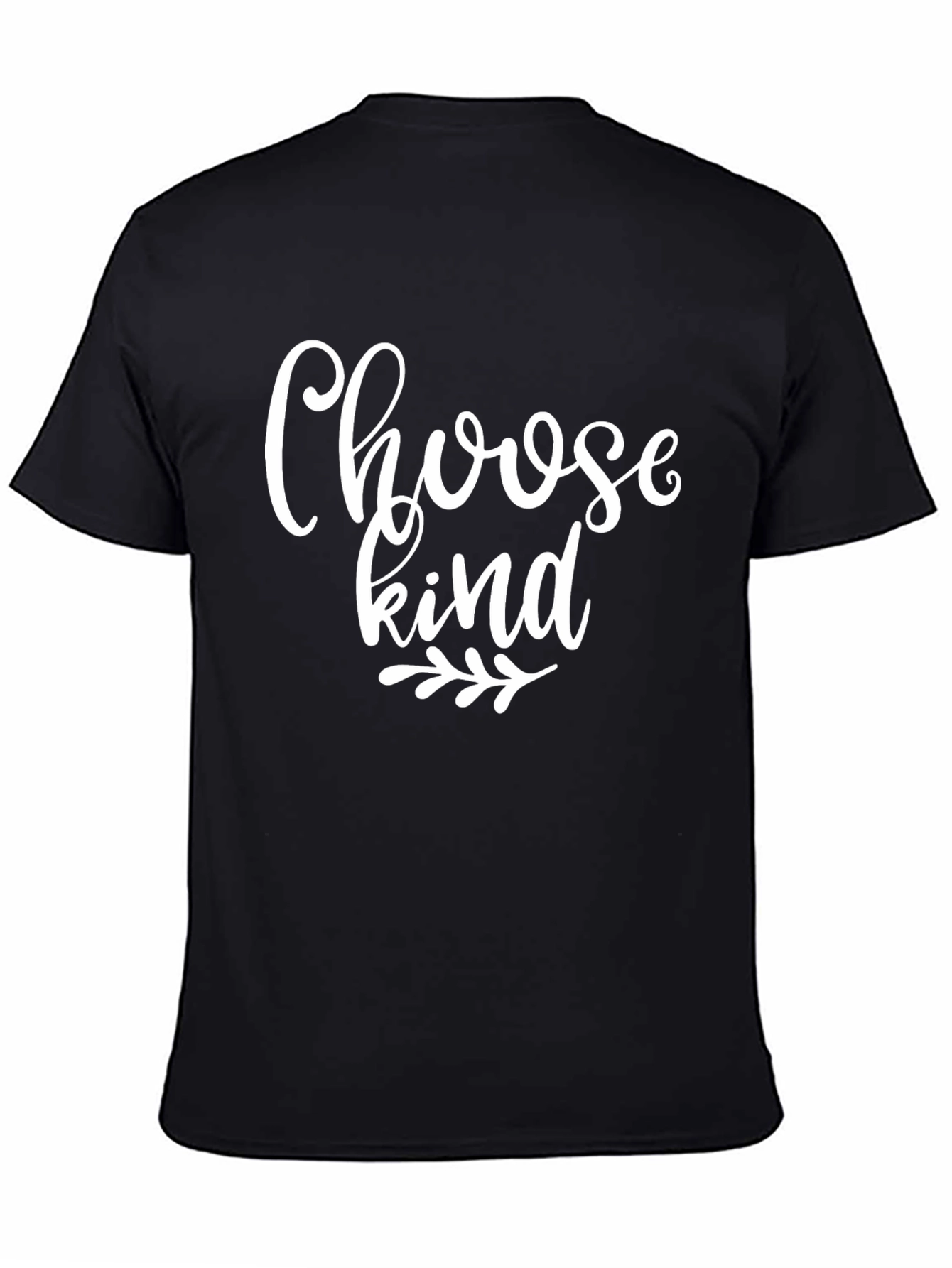 Black Choose Kind Graphic Tee - Black view 4