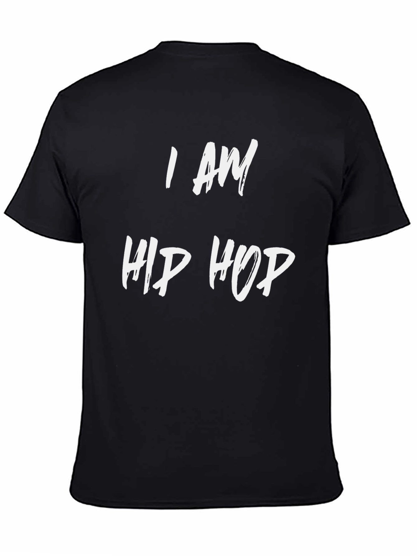Black I AM HIP HOP Black Graphic Tee view 4