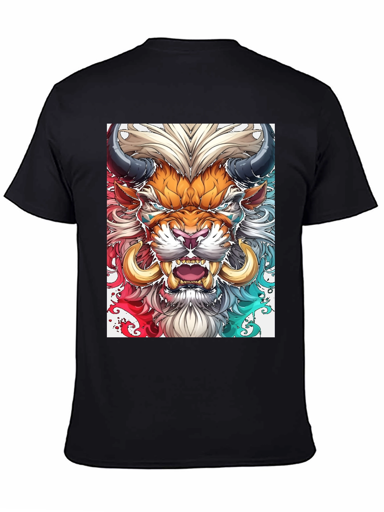 Black Monster Graphic Tee - Bold & Unique Design view 4