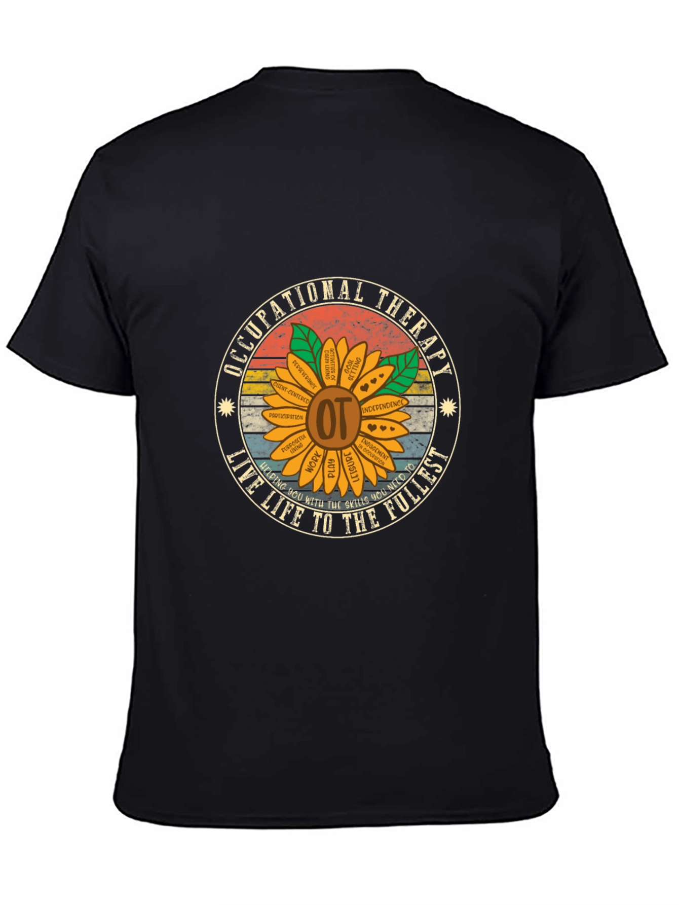 Occupational Therapy Sunflower T-Shirt - 4