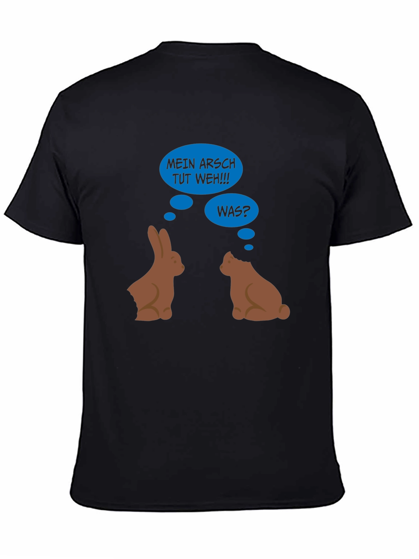 Funny Easter Bunny Butt Bite T-Shirt - 4
