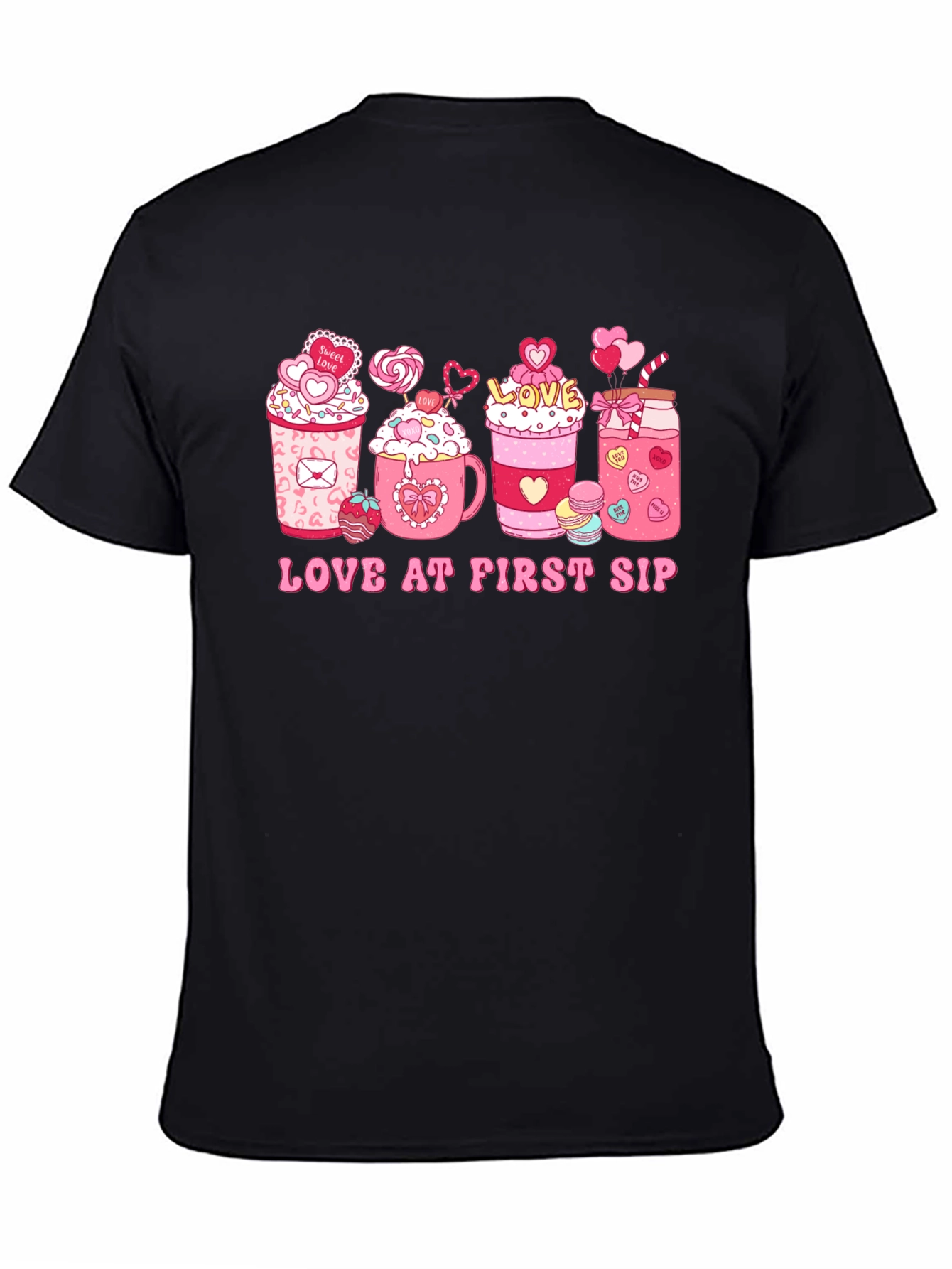 Love at First Sip Valentine's Day T-shirt - 4