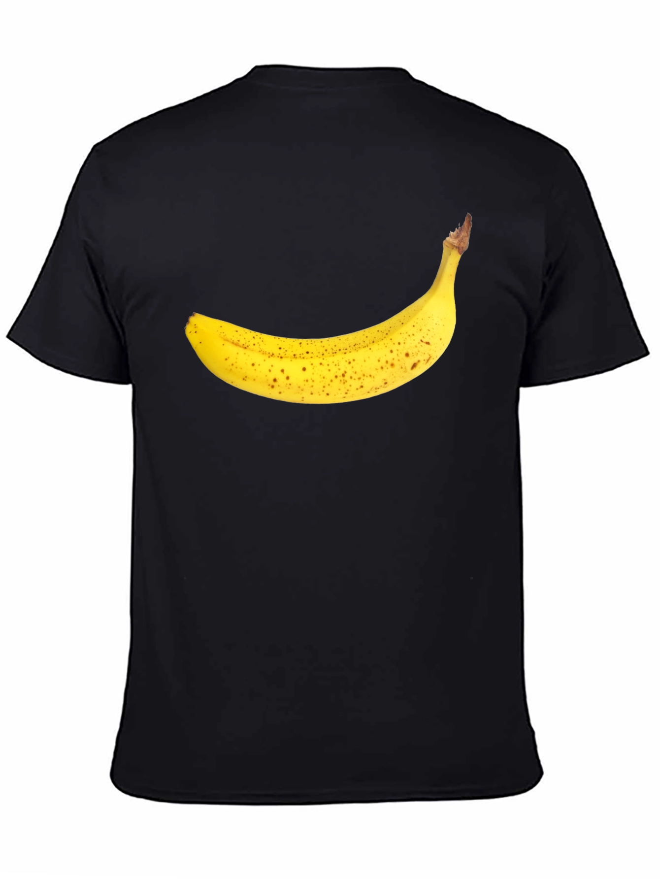 Black Banana Graphic Black T-Shirt view 4