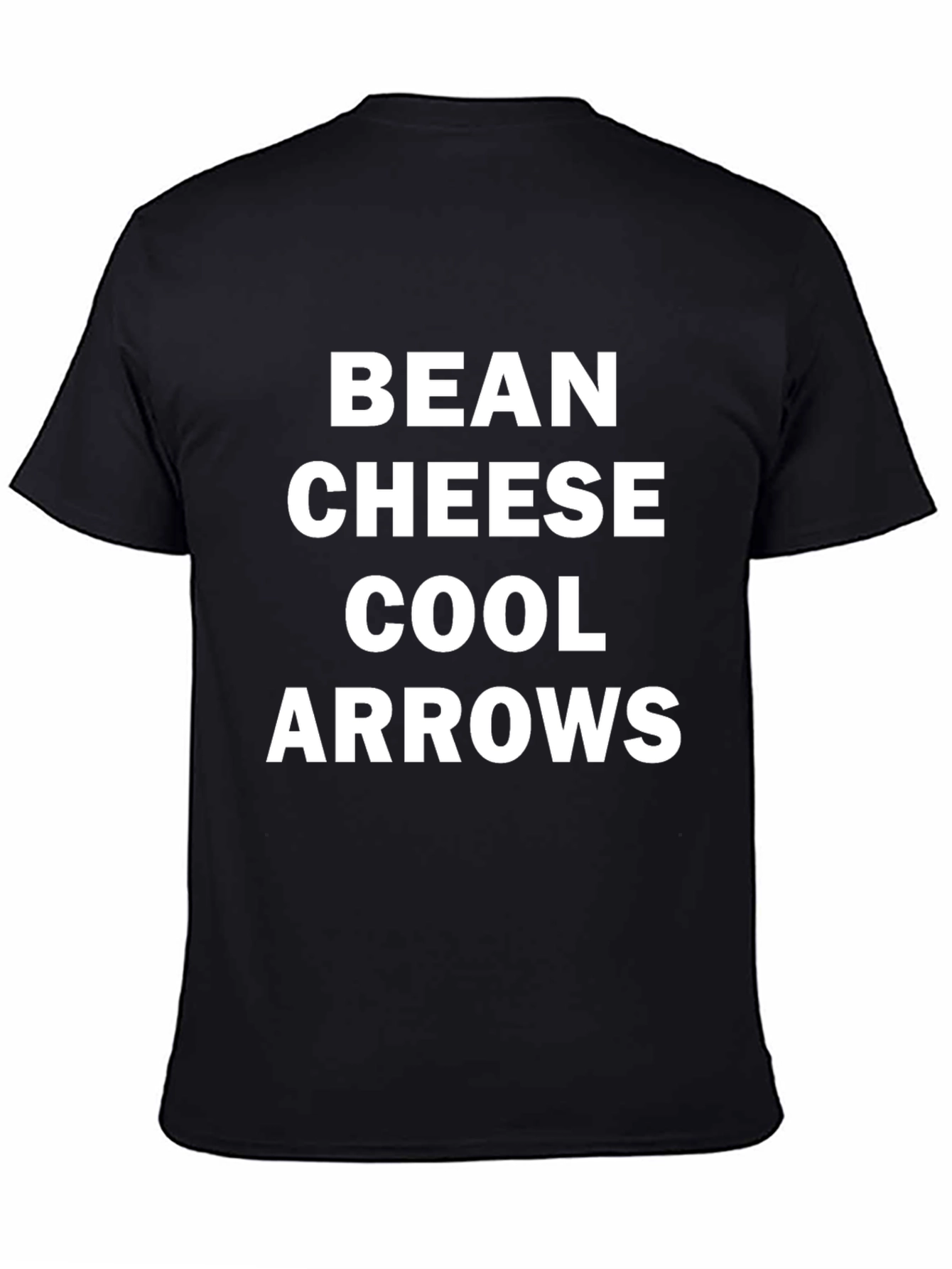Black Bean Cheese Cool Arrows Graphic Tee view 4