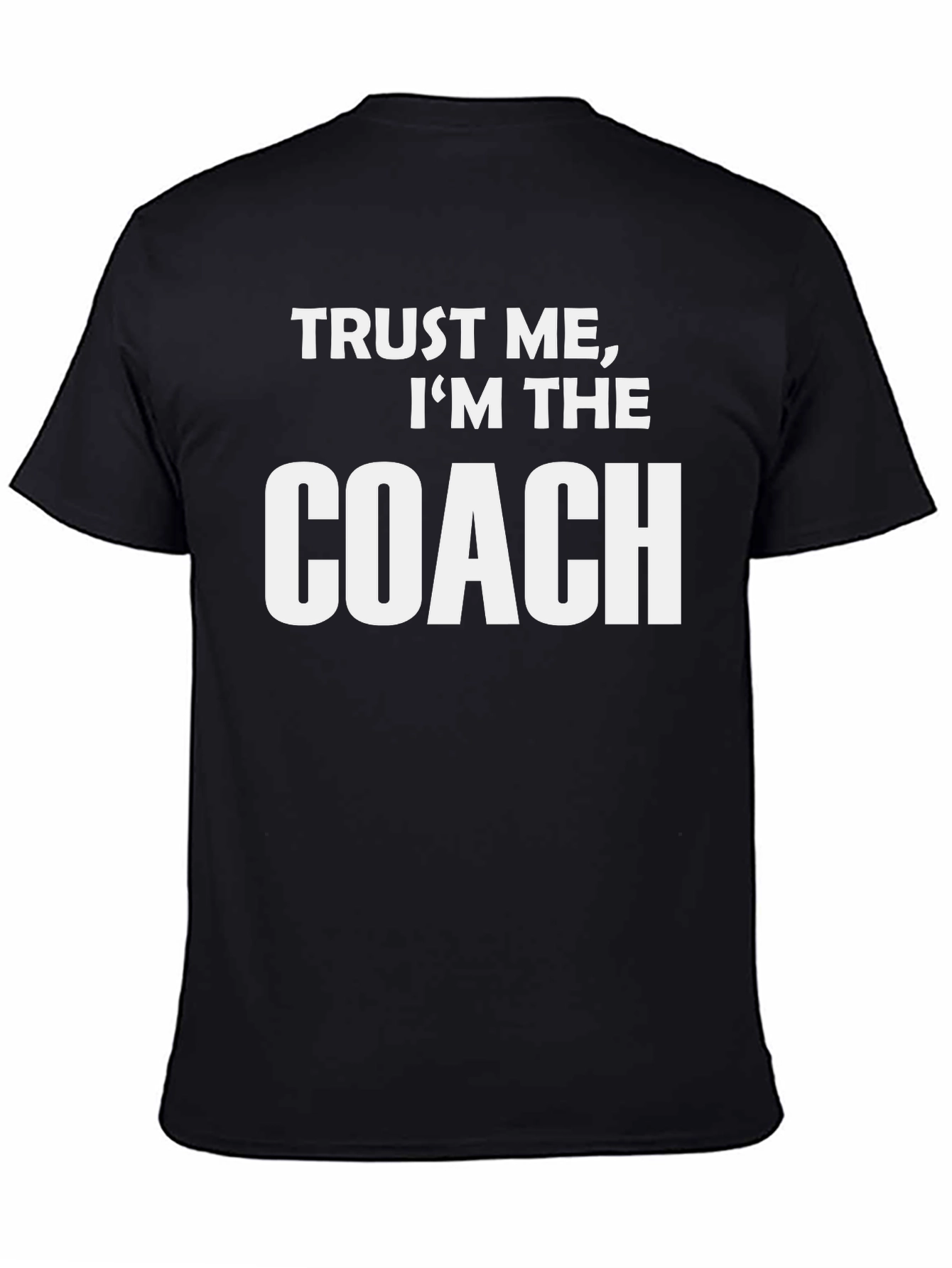 Black Trust Me I'm The Coach Graphic Tee view 4