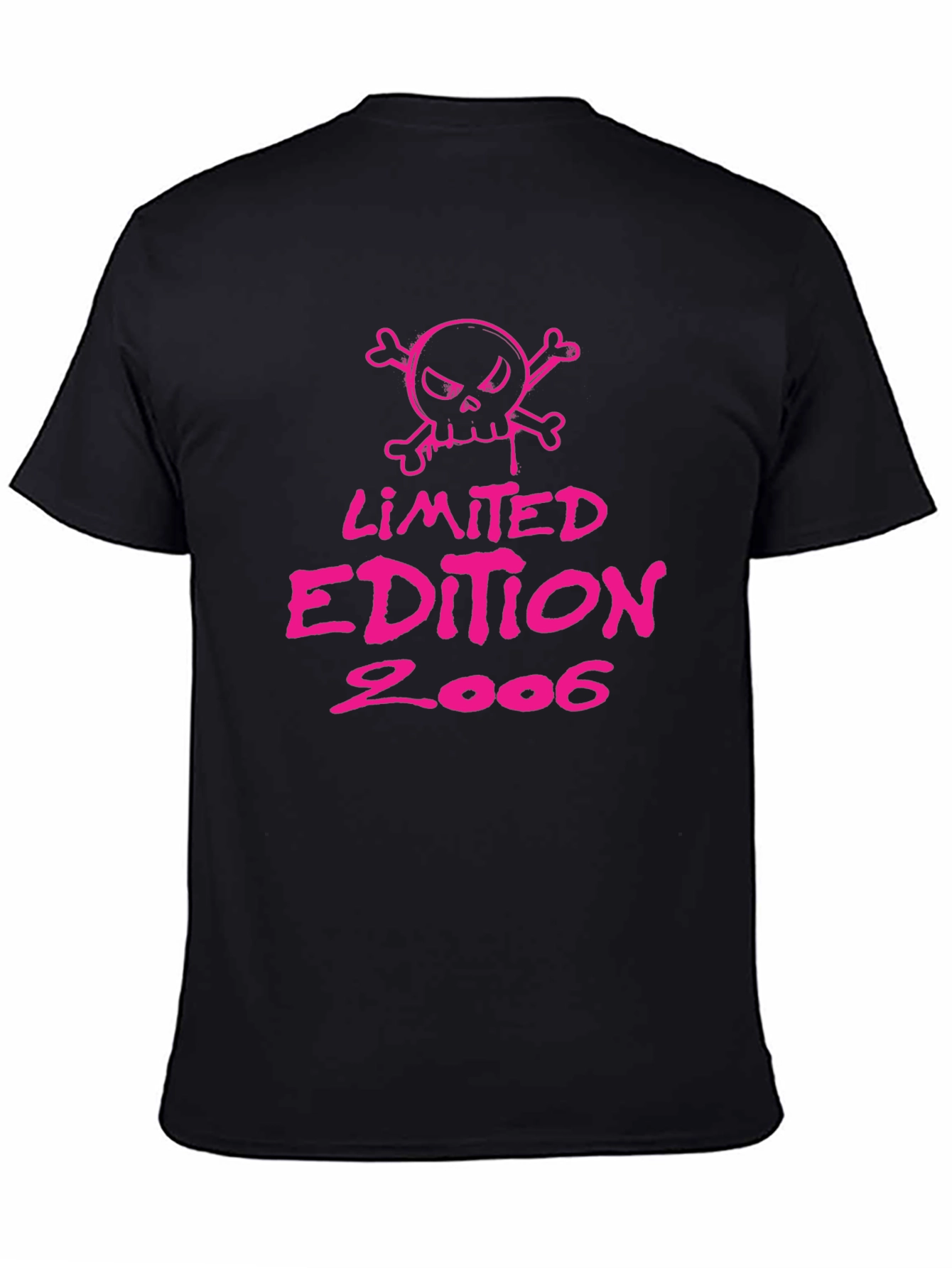 Black Limited Edition 2006 Skull Graphic T-Shirt view 4