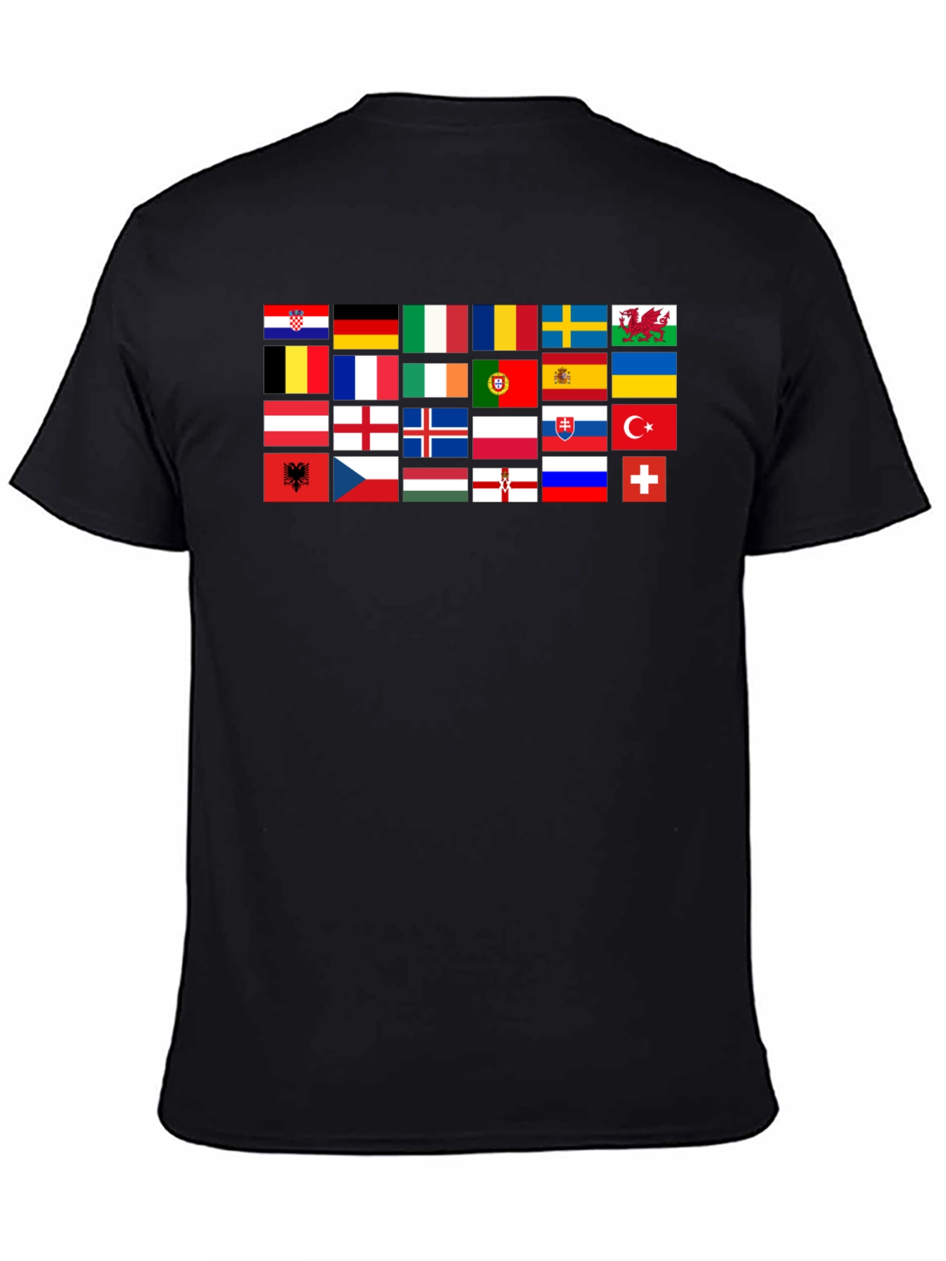 Flags of Europe Graphic T-Shirt - 4