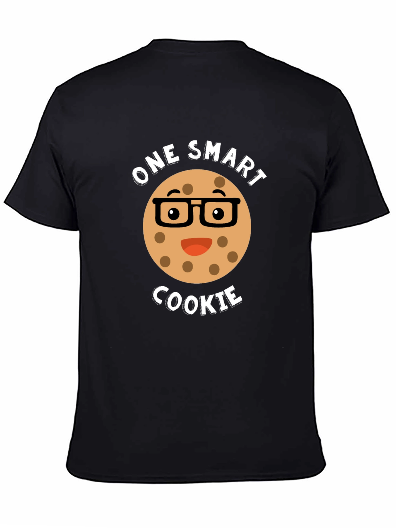 Black One Smart Cookie T-Shirt view 4