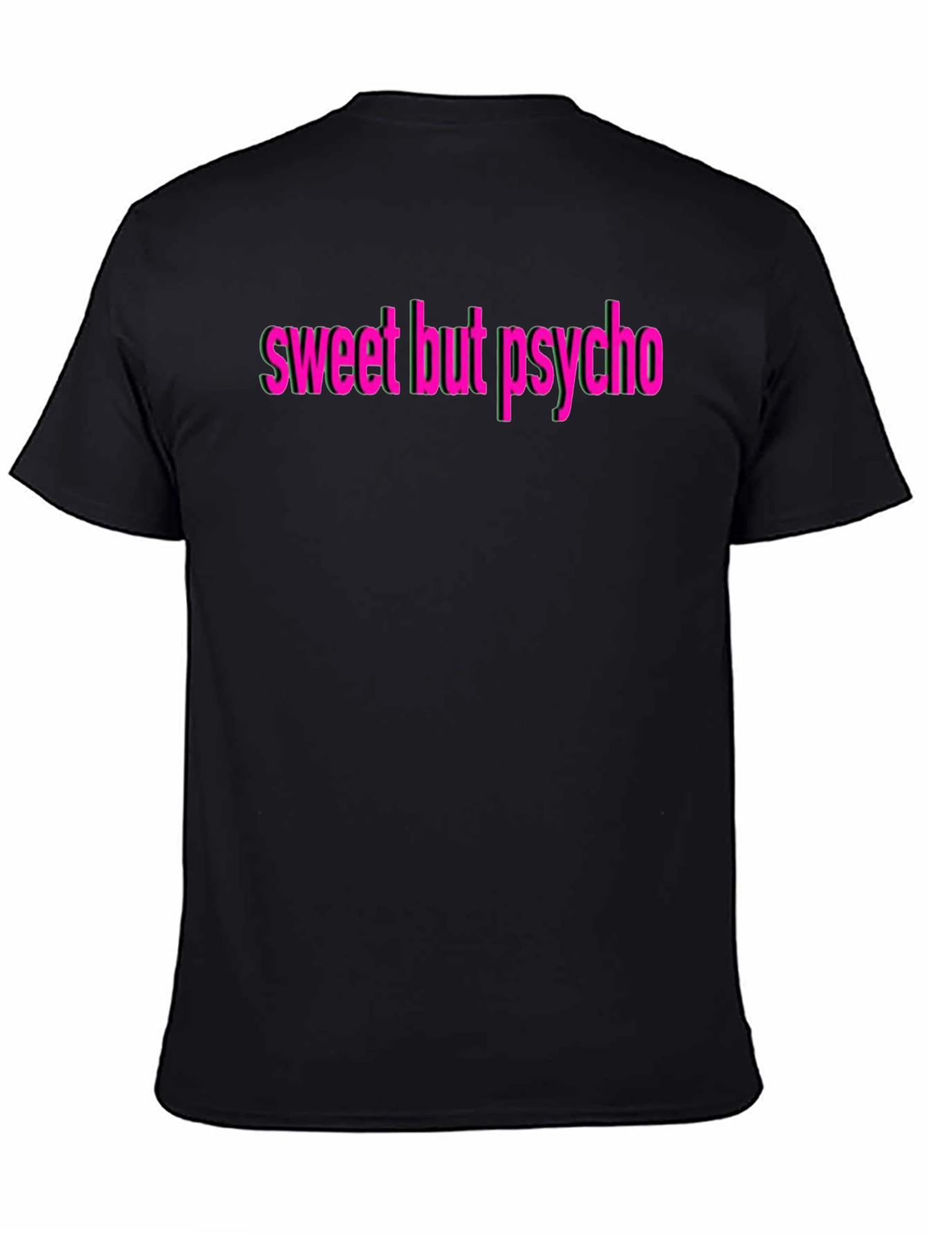 Black Sweet But Psycho Graphic Tee view 4