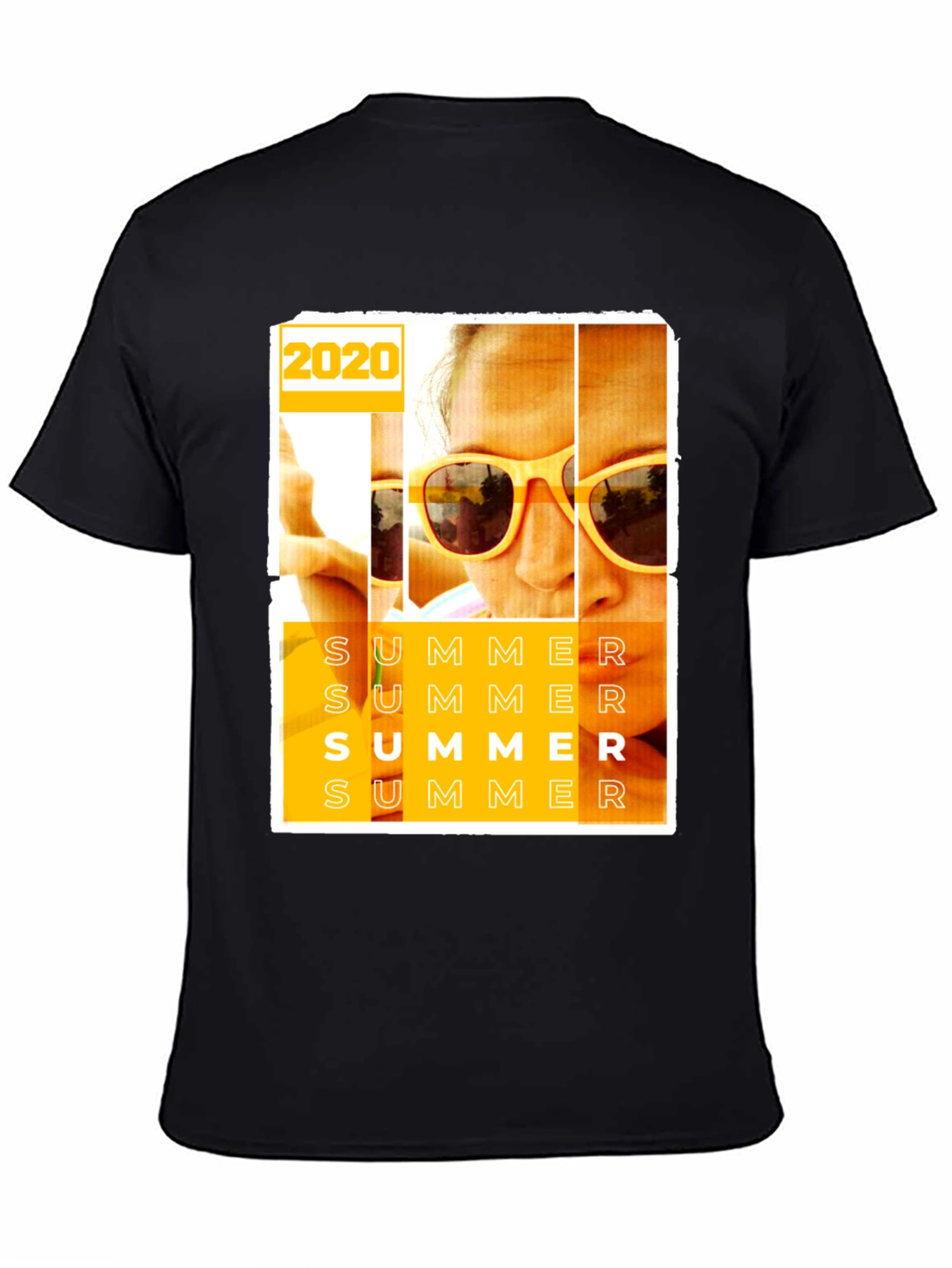 Black Summer 2020 Graphic T-Shirt view 4