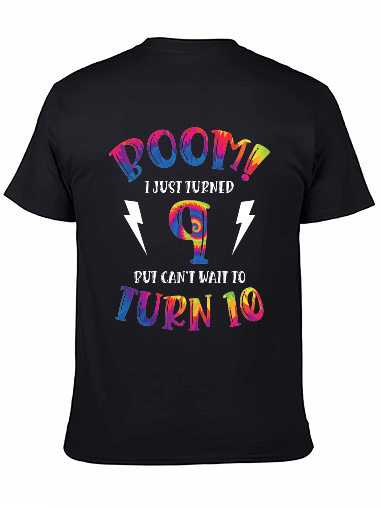 Boom! I Just Turned 9 - T-Shirt - 4