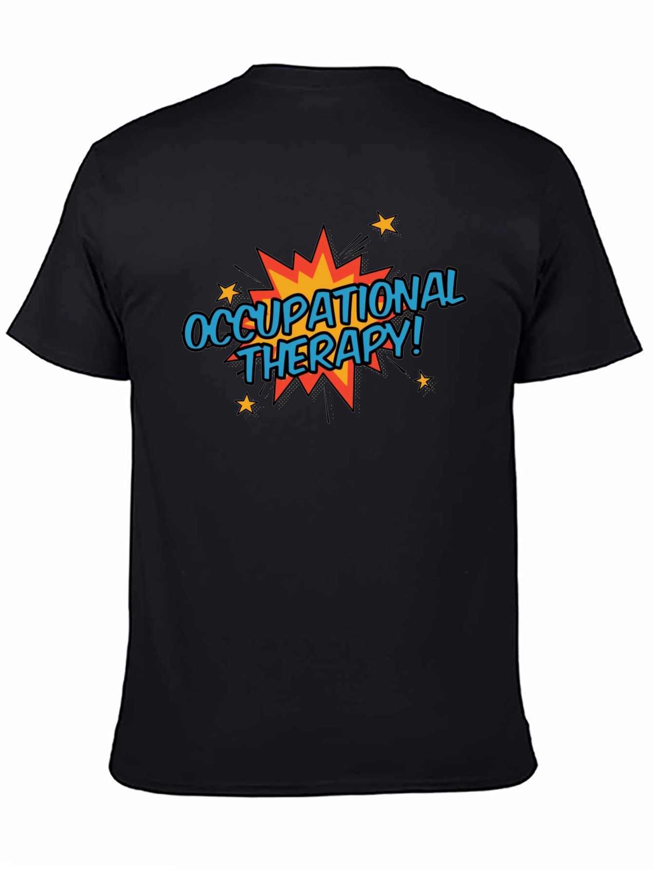Black Occupational Therapy T-Shirt  view 4