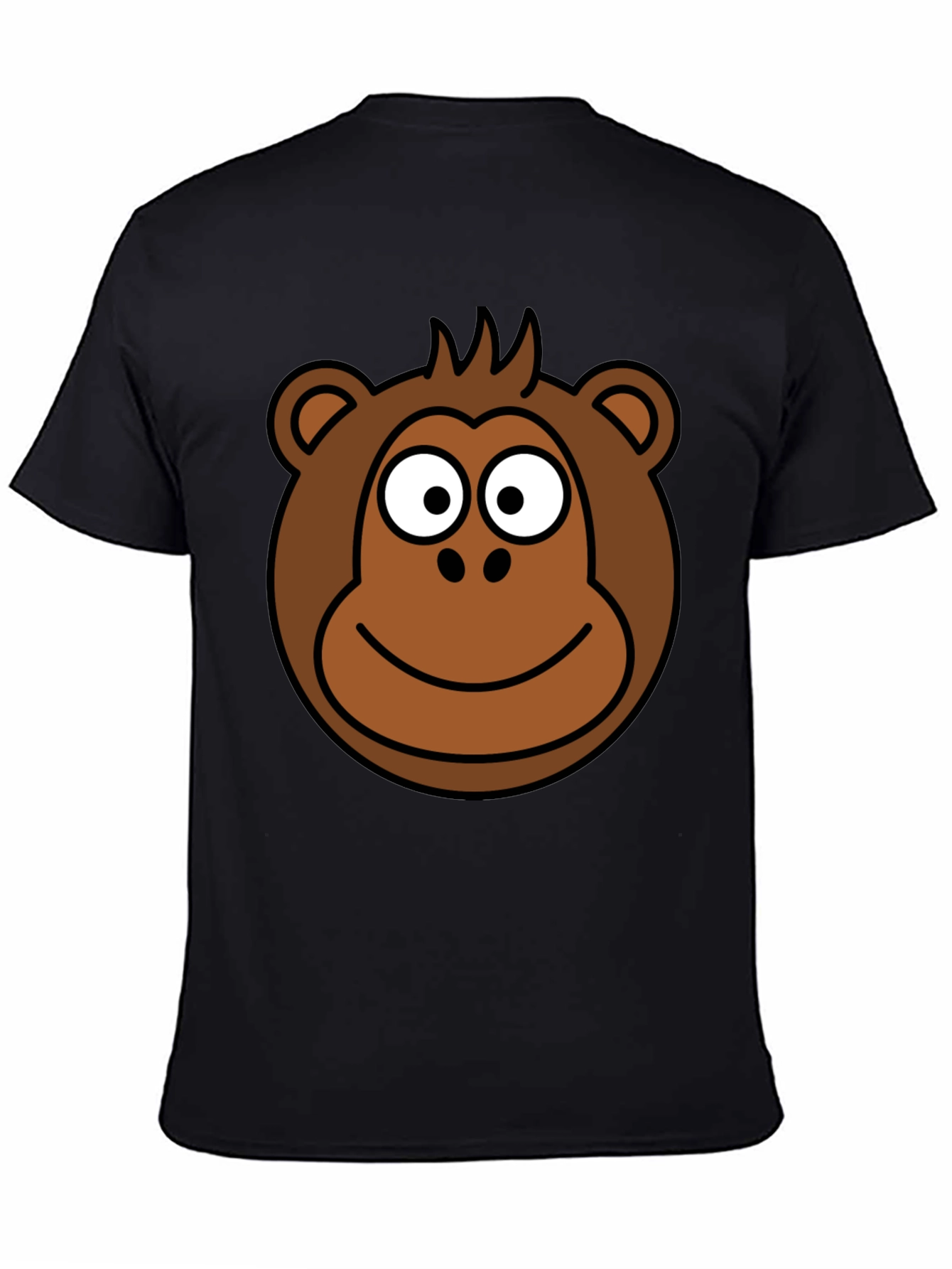 Black Monkey Graphic Tee - Black T-Shirt view 4