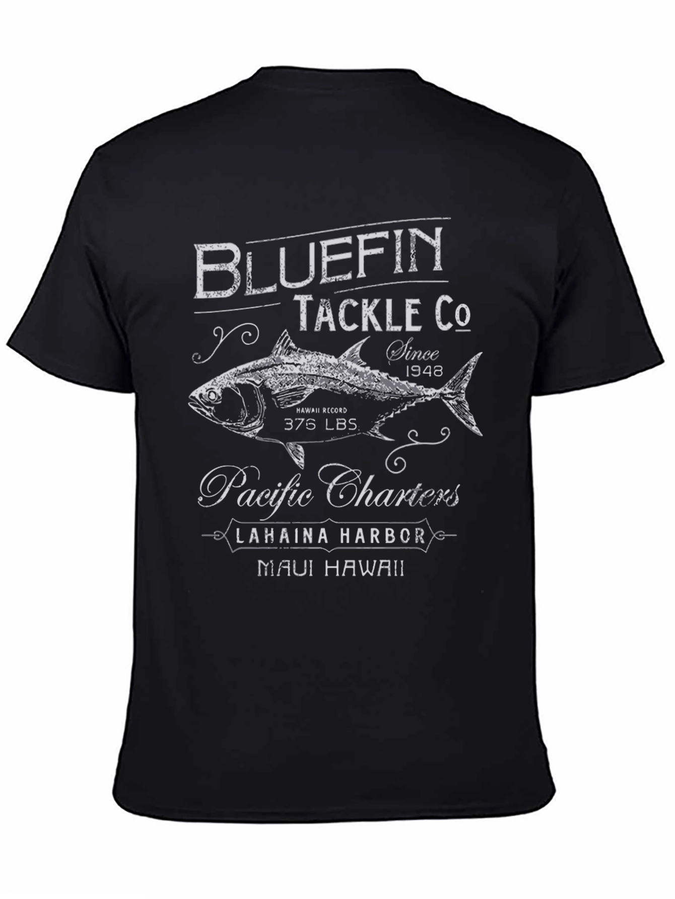Black Bluefin Tackle Co. Graphic Tee view 4