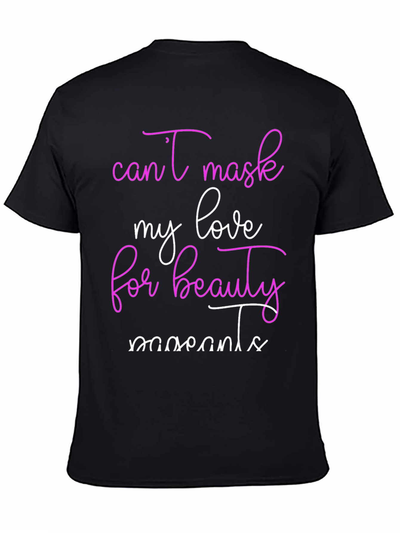 Black Beauty Moments T-Shirt, Can't Mask My Love Tee view 4