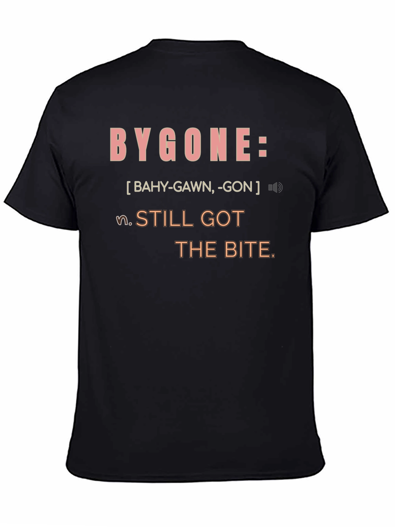 Black Bygone Definition T-Shirt - Still Got the Bite view 4