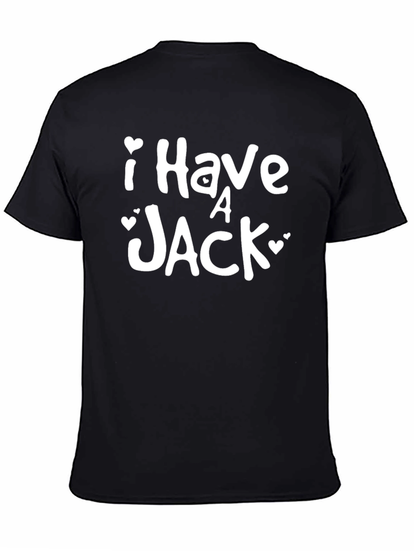 Black I Have A Jack - Graphic T-Shirt - Black view 4