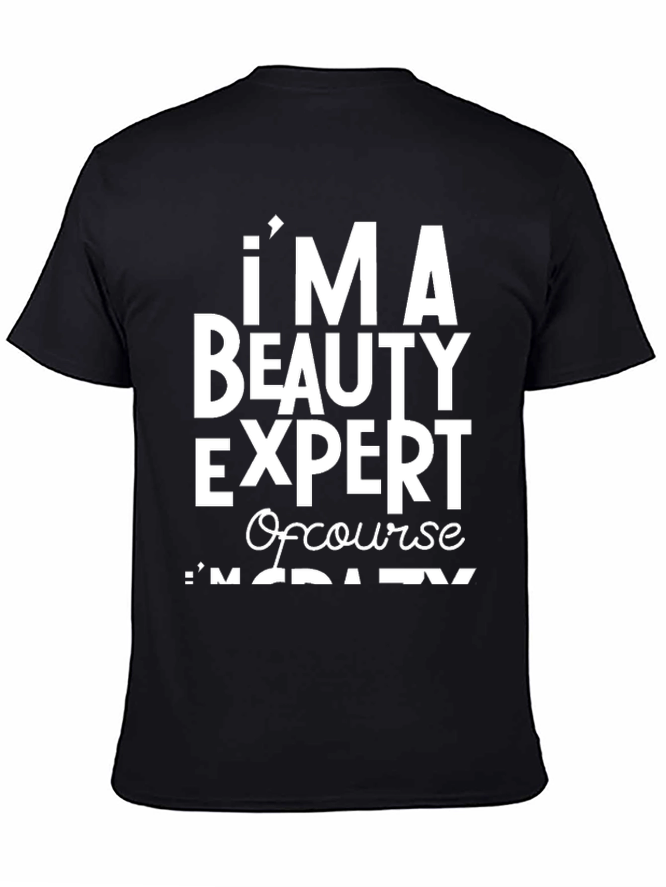 Black Beauty Expert Graphic T-Shirt view 4