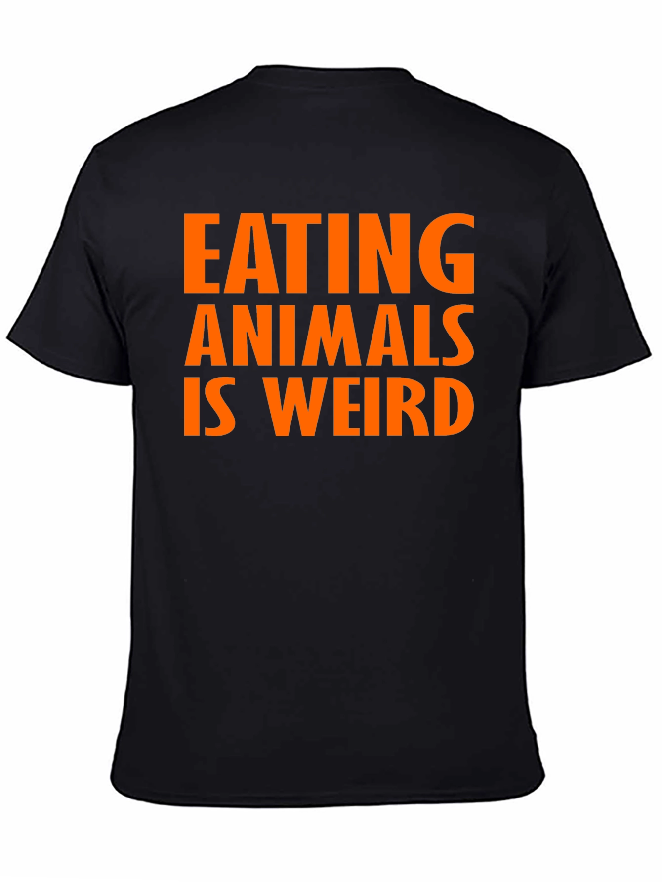 Black Eating Animals is Weird - Graphic Tee view 4