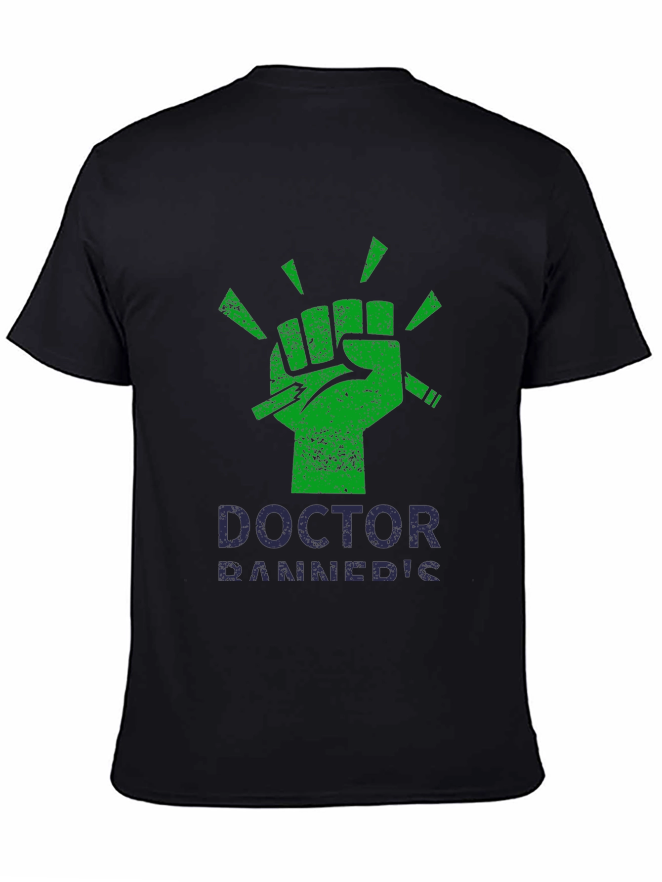 Black Doctor Rannedic Novelty T-Shirt view 4