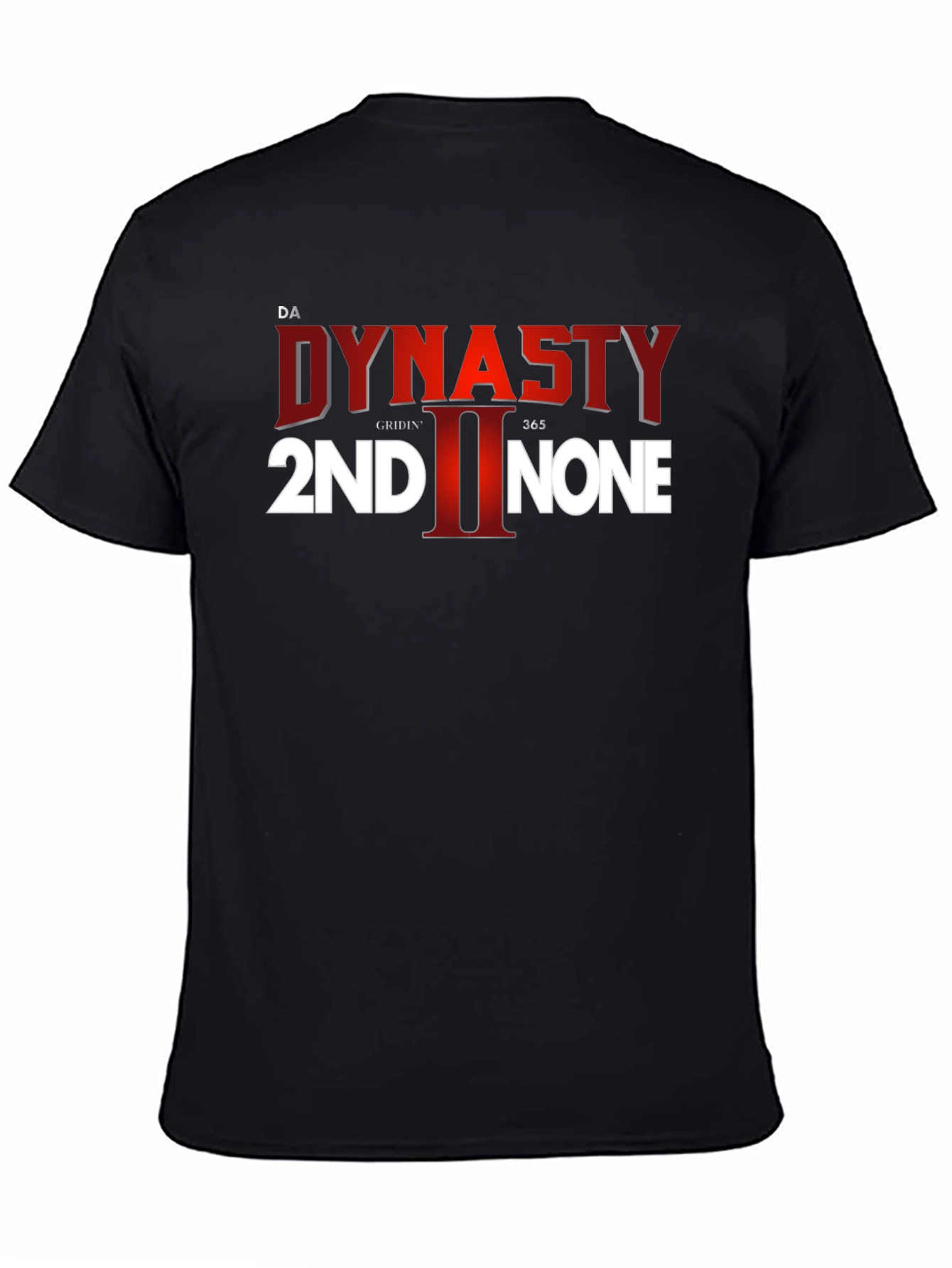 Black Dynasty 2nd II None Black T-Shirt view 4