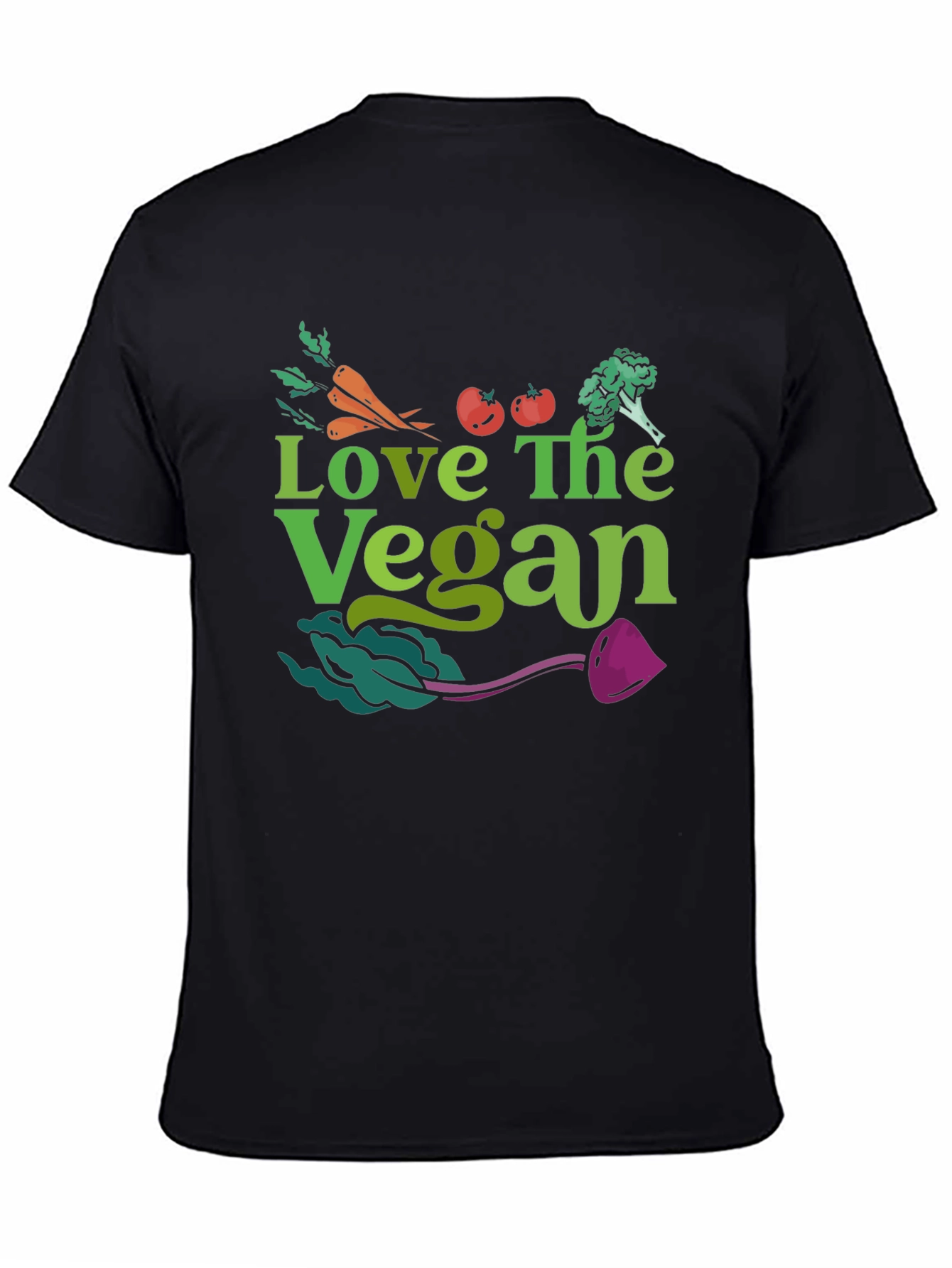 Love The Vegan Graphic T-Shirt - 4