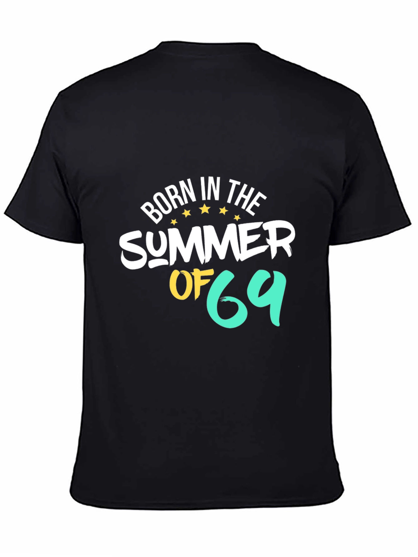 Black Born In The Summer of '69 Black T-Shirt view 4