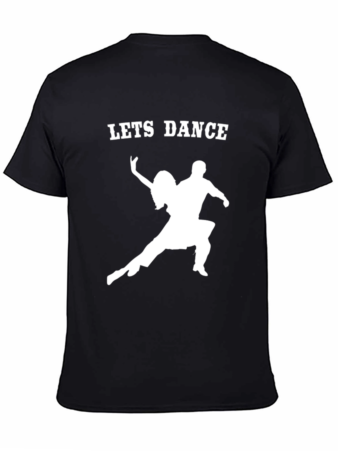 Black Let's Dance T-Shirt view 4